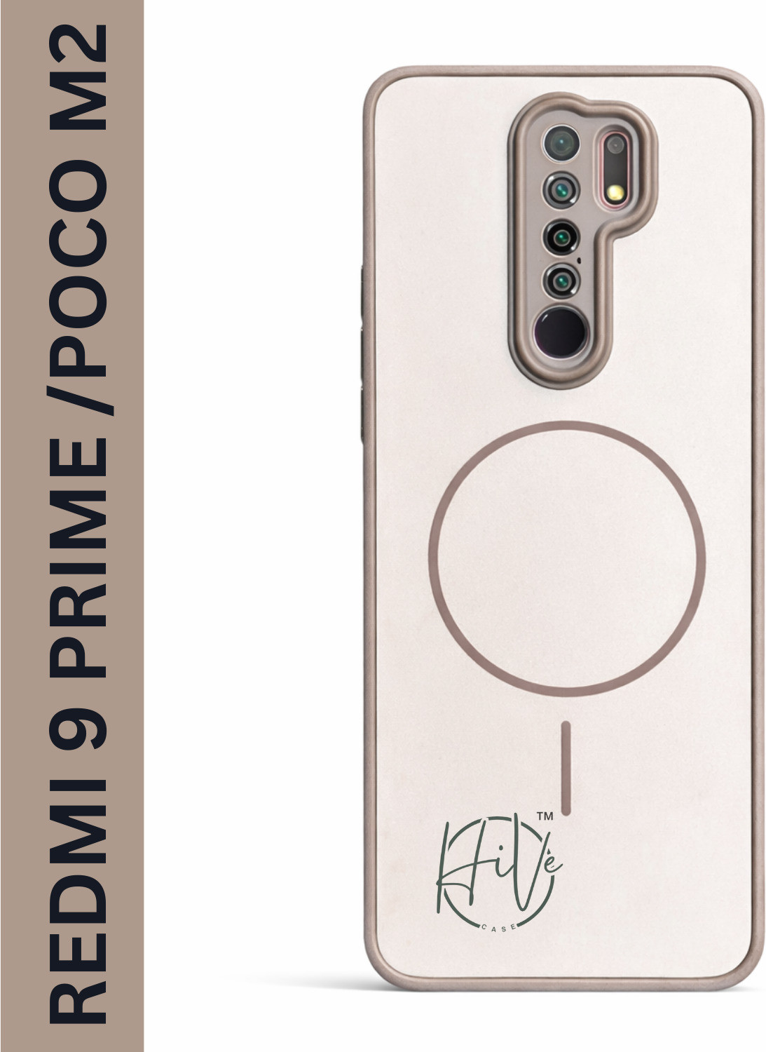 Image of Hive Back Cover for Redmi 9 Prime 4G, POCO M2