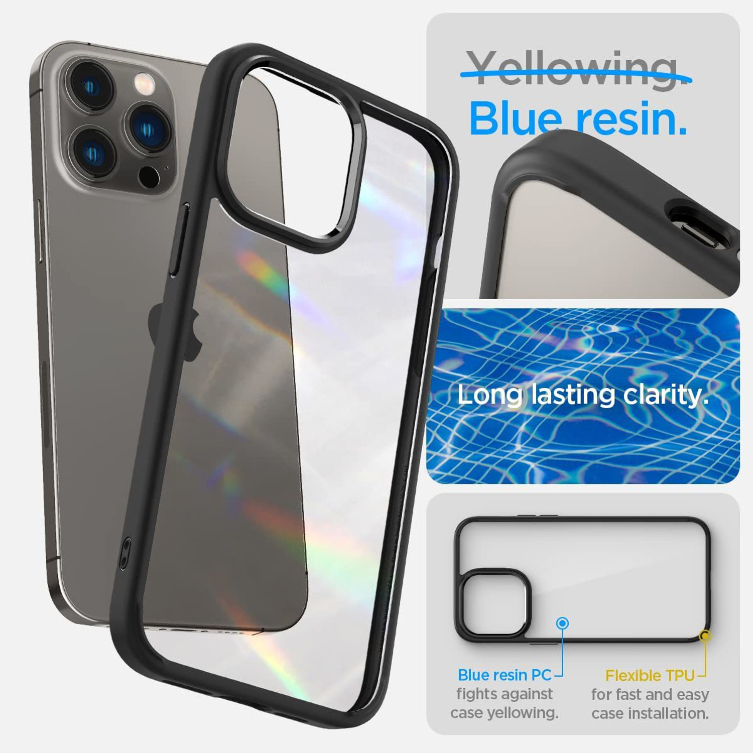 Image of Spigen Ultra Hybrid Back Cover for Apple iPhone 14 Pro Max