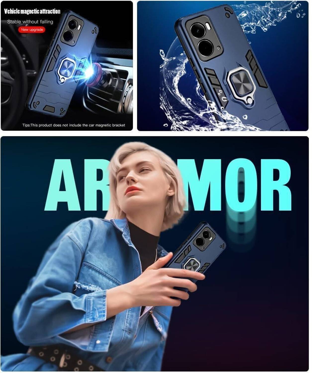 AIBEX Back Cover for realme P3 5G Blue - Image 3