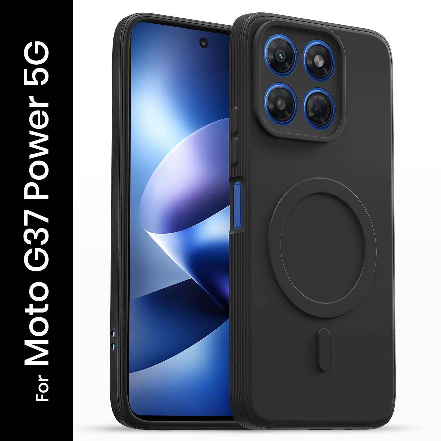 Pikkme Back Cover for Motorola Moto G37 Power 5G