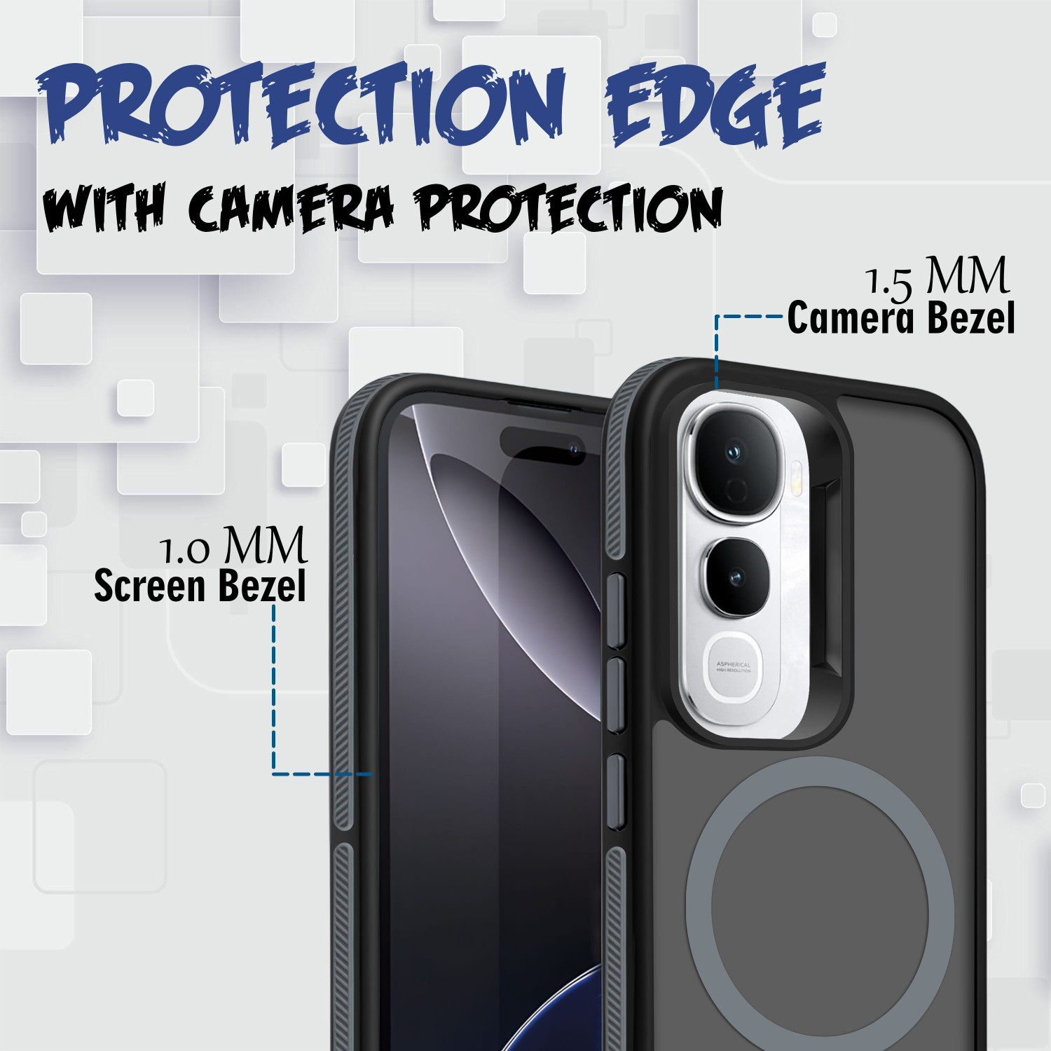 Image of V-TAN Back Cover for Vivo Y400 Pro