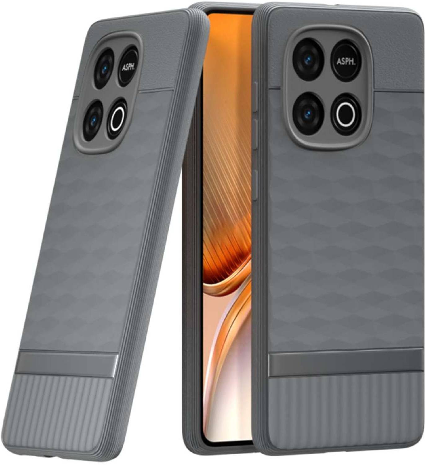KartV Back Cover for IQOO Neo 10 Gray - Image 1
