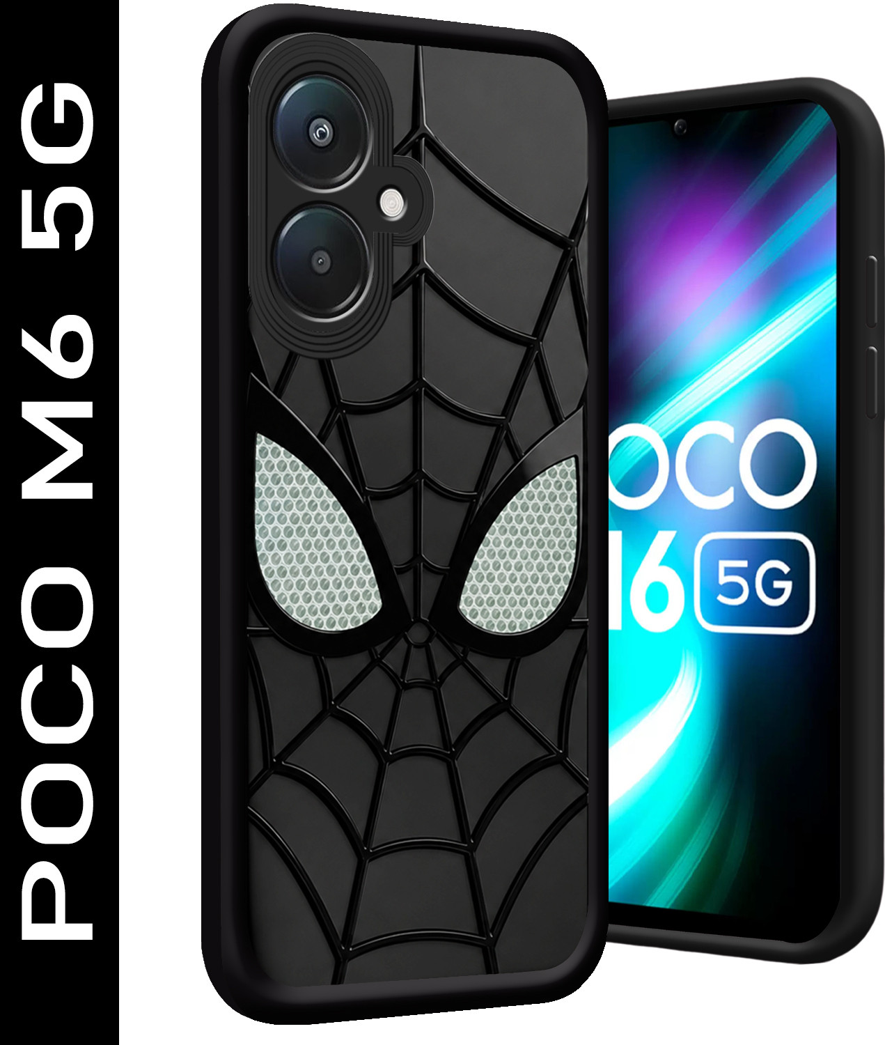 Image of SMARTPOCKET Back Cover for POCO M6 5G