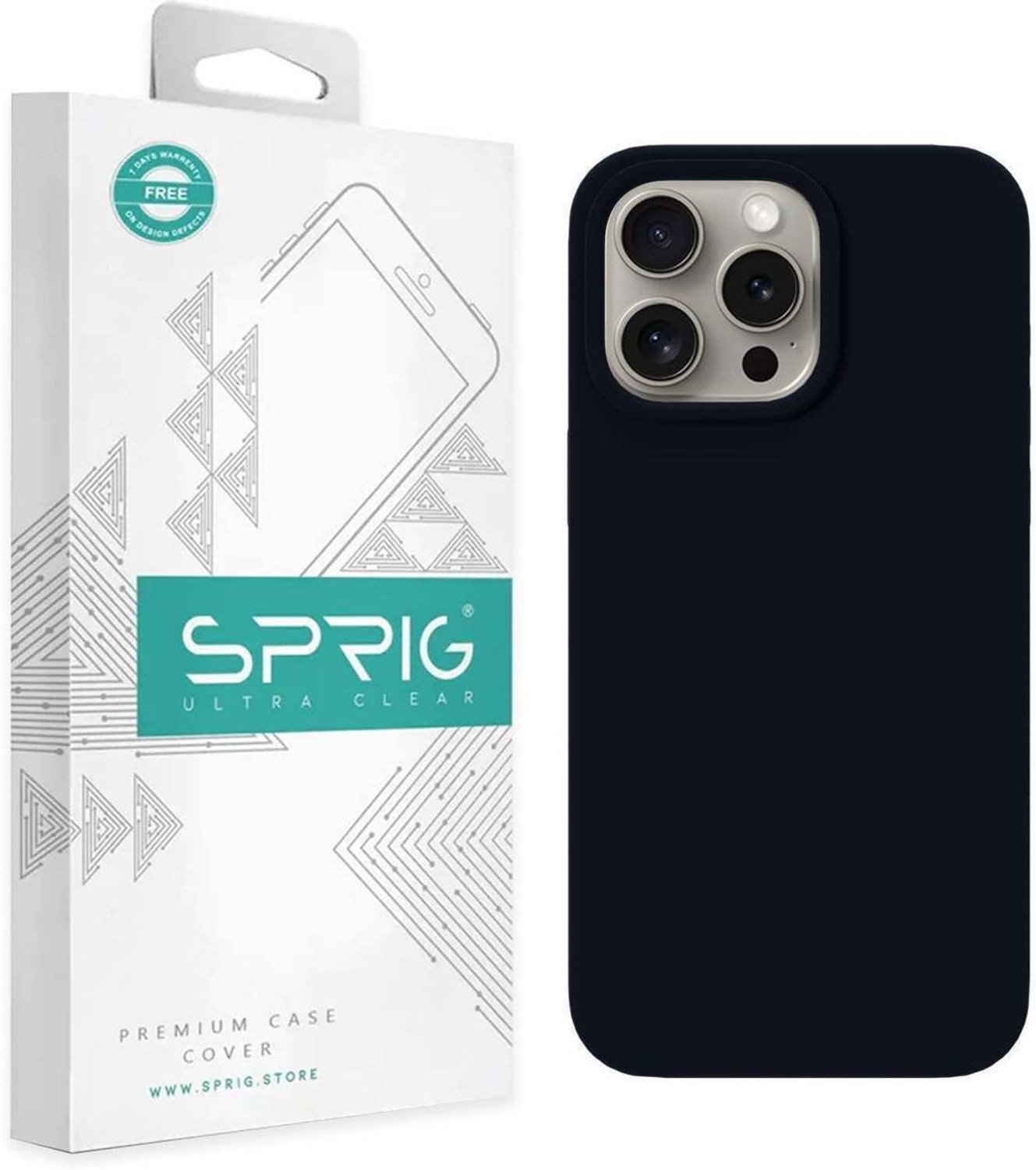 Image of Sprig Back Cover for Apple iPhone 15 Pro, Apple iPhone 15 Pro