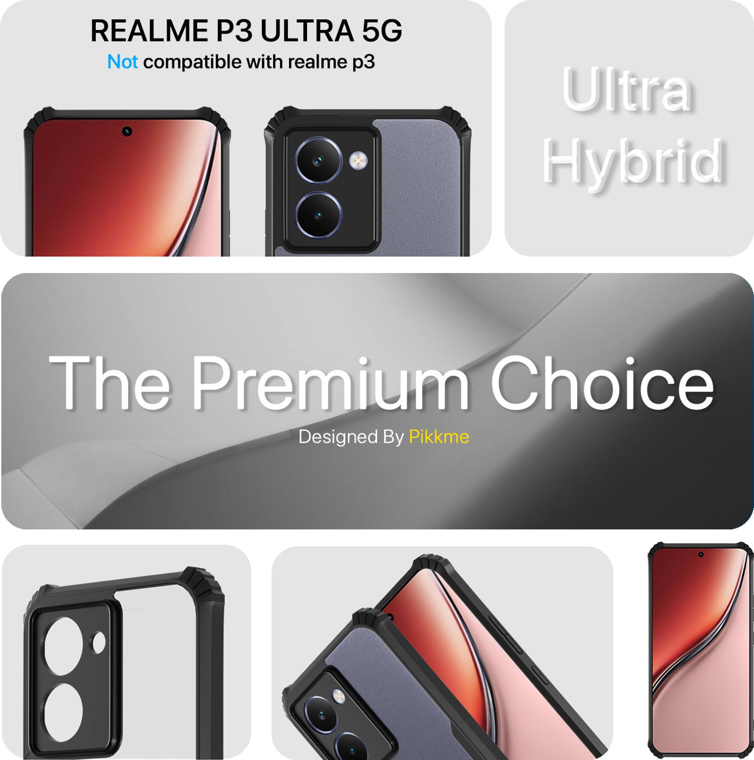 Image of GLOBAL NOMAD Back Cover for Realme P3 Ultra 5G