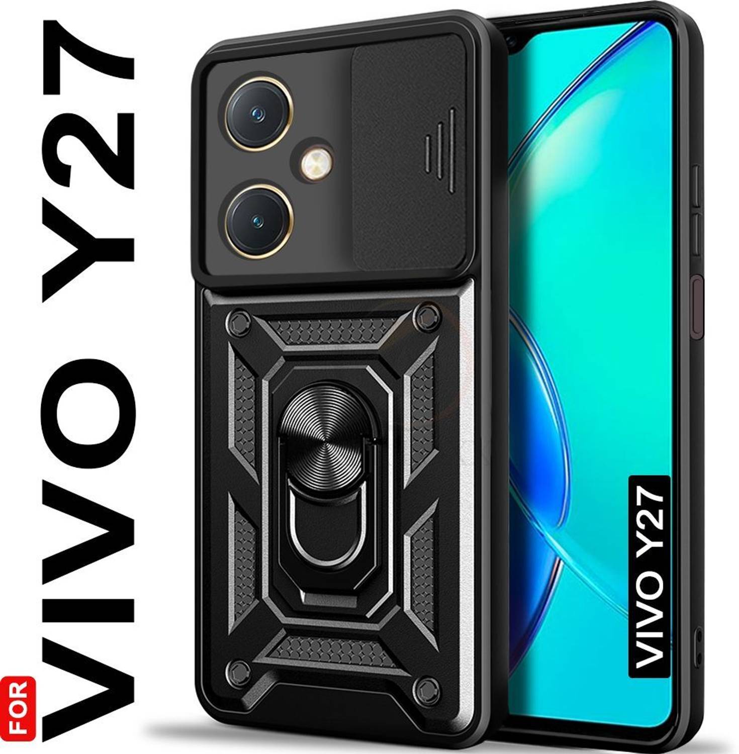 AelVouX Back Cover for Vivo Y27 5G