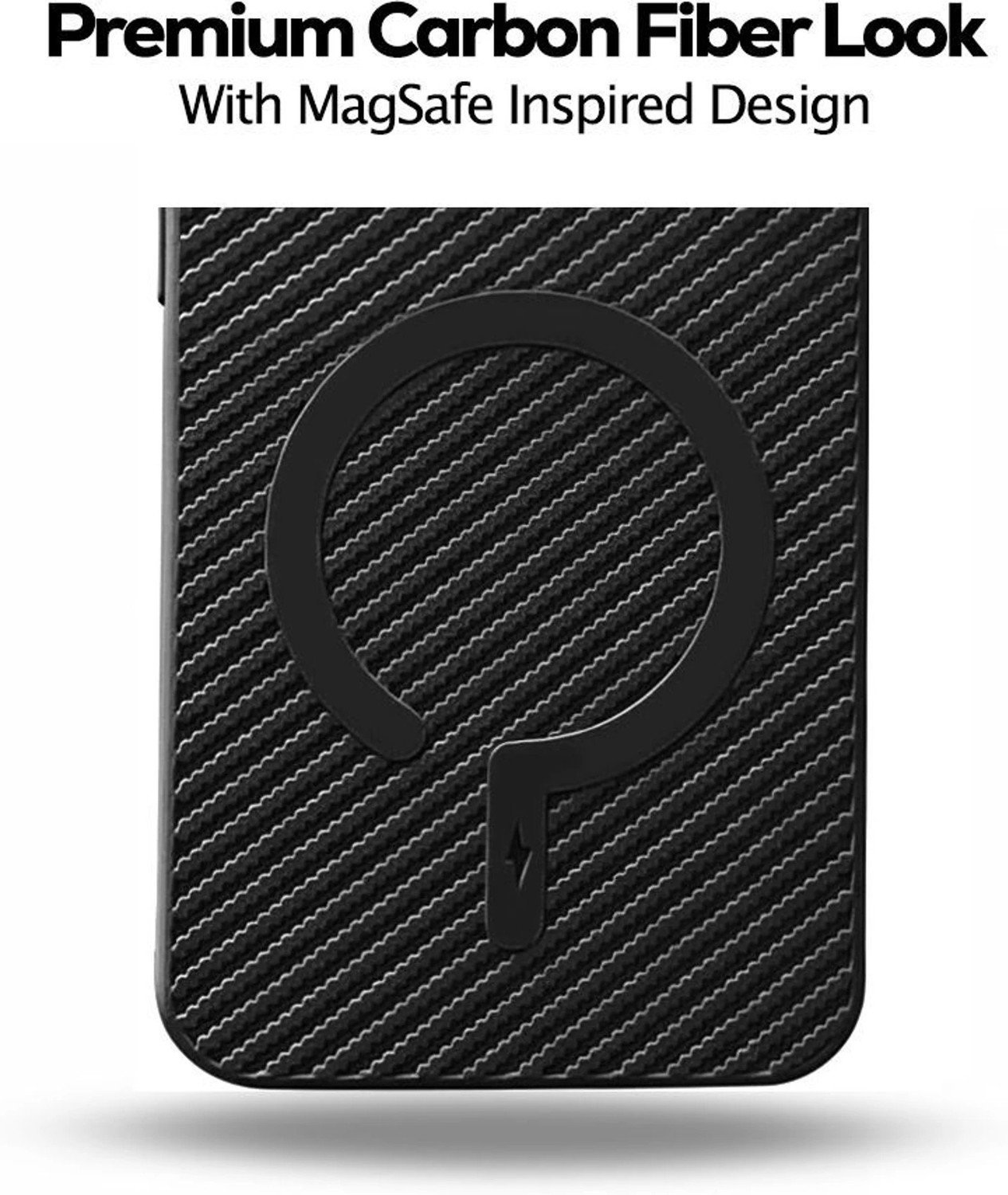 Image of ArmourPro Back Cover for OnePlus 13S 5G, OnePlus 13S, Carbon Fiber Magsafe Case