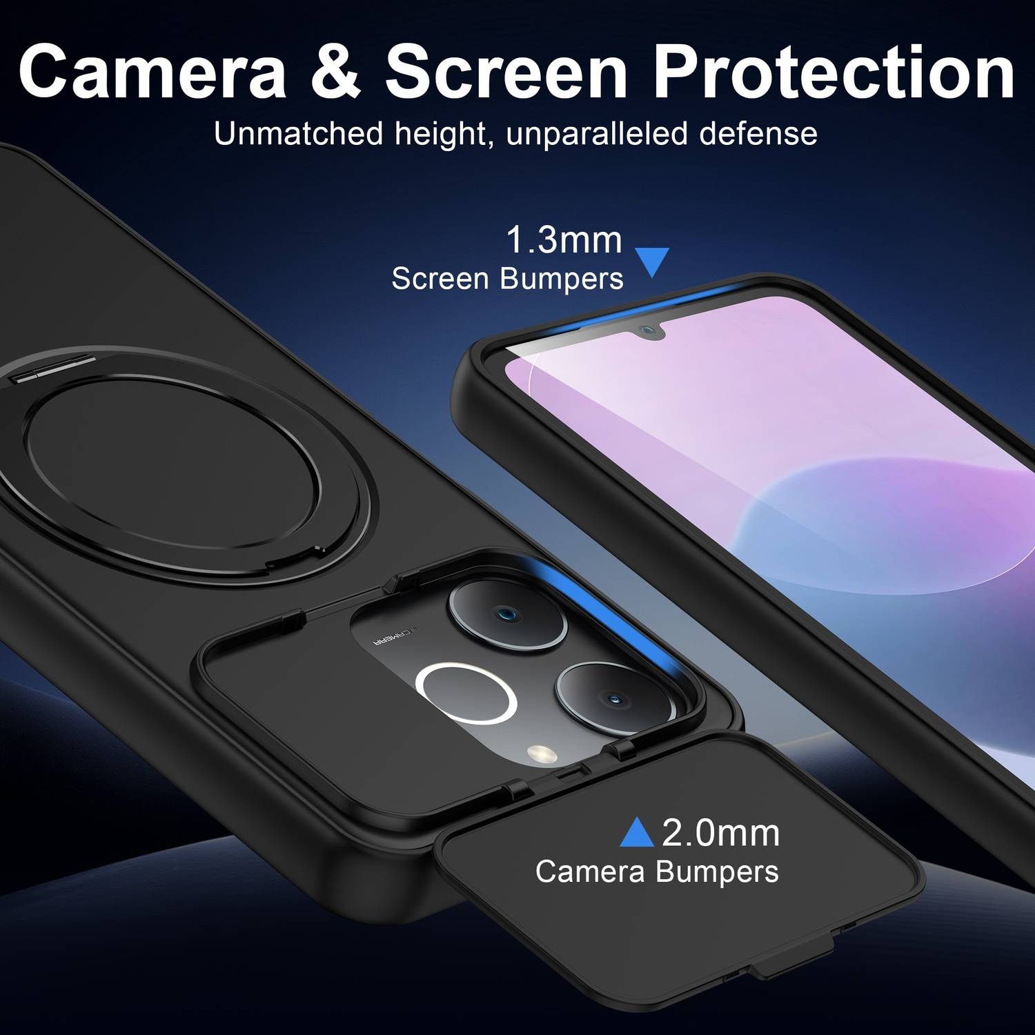 KWINE Case for Realme P4 Power 5G Black - Image 2