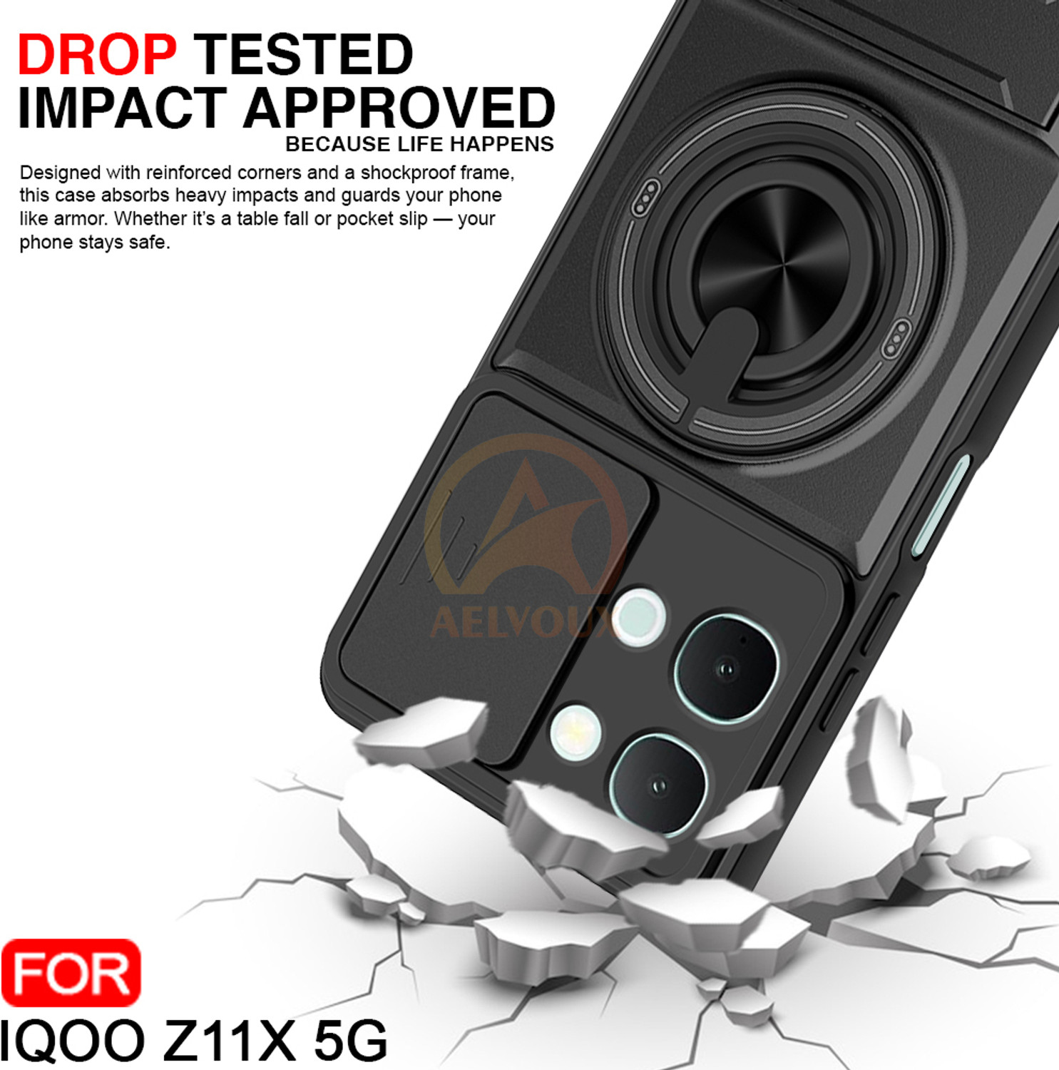 Image of AelVouX Back Cover for iQOO Z11X 5G