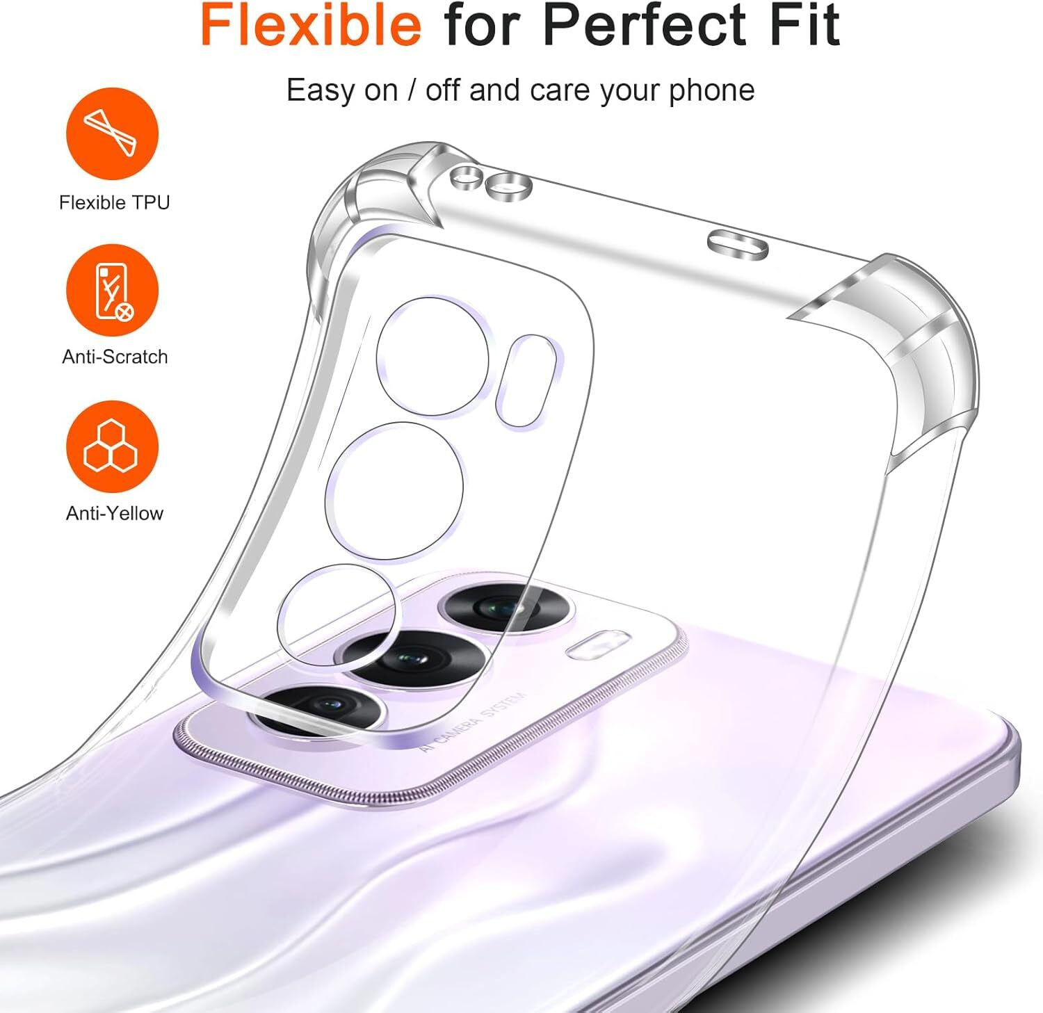 Image of CLOVYR Back Cover for Oppo Reno 12 Pro 5G