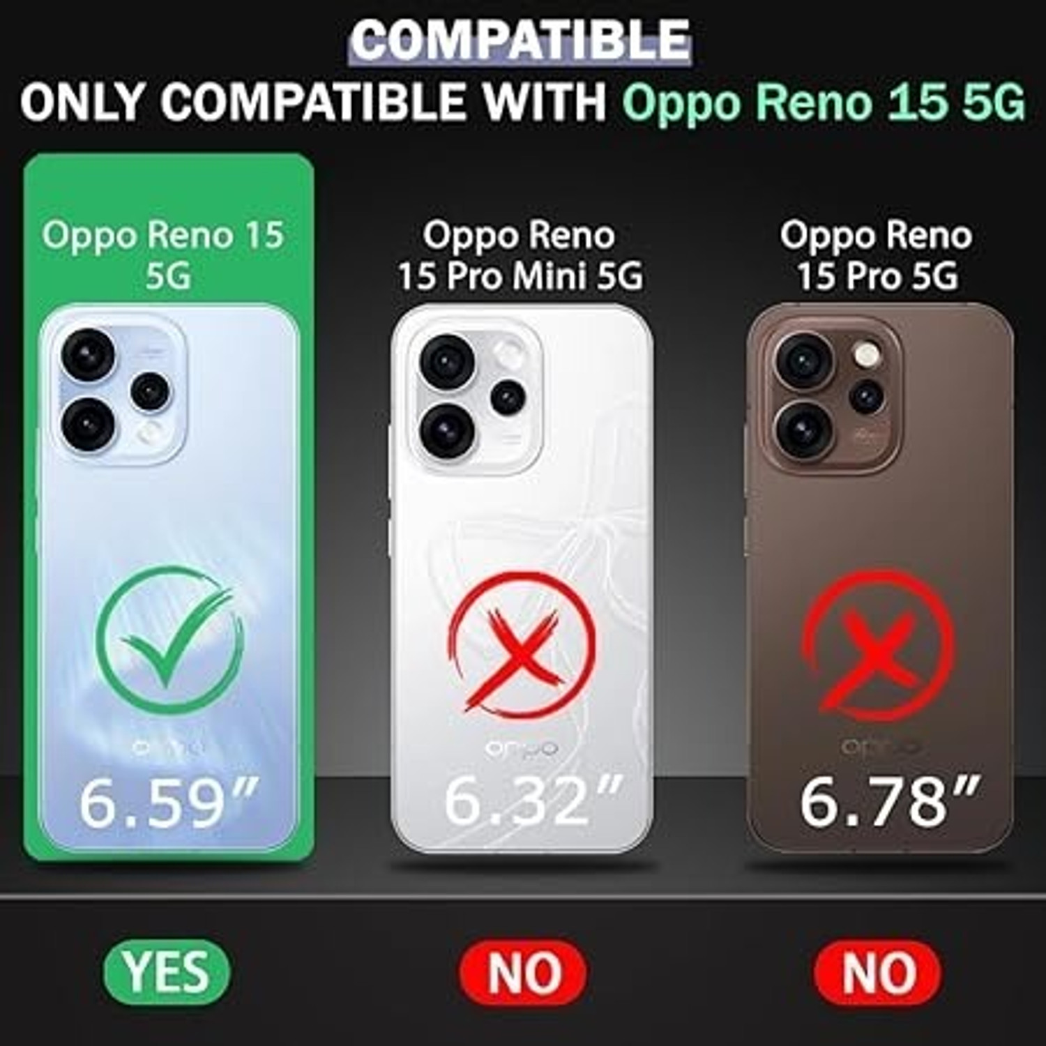 Image of Nice Assoseries HUB Back Cover for Oppo Reno 15 5G, Matte Magsafe Case