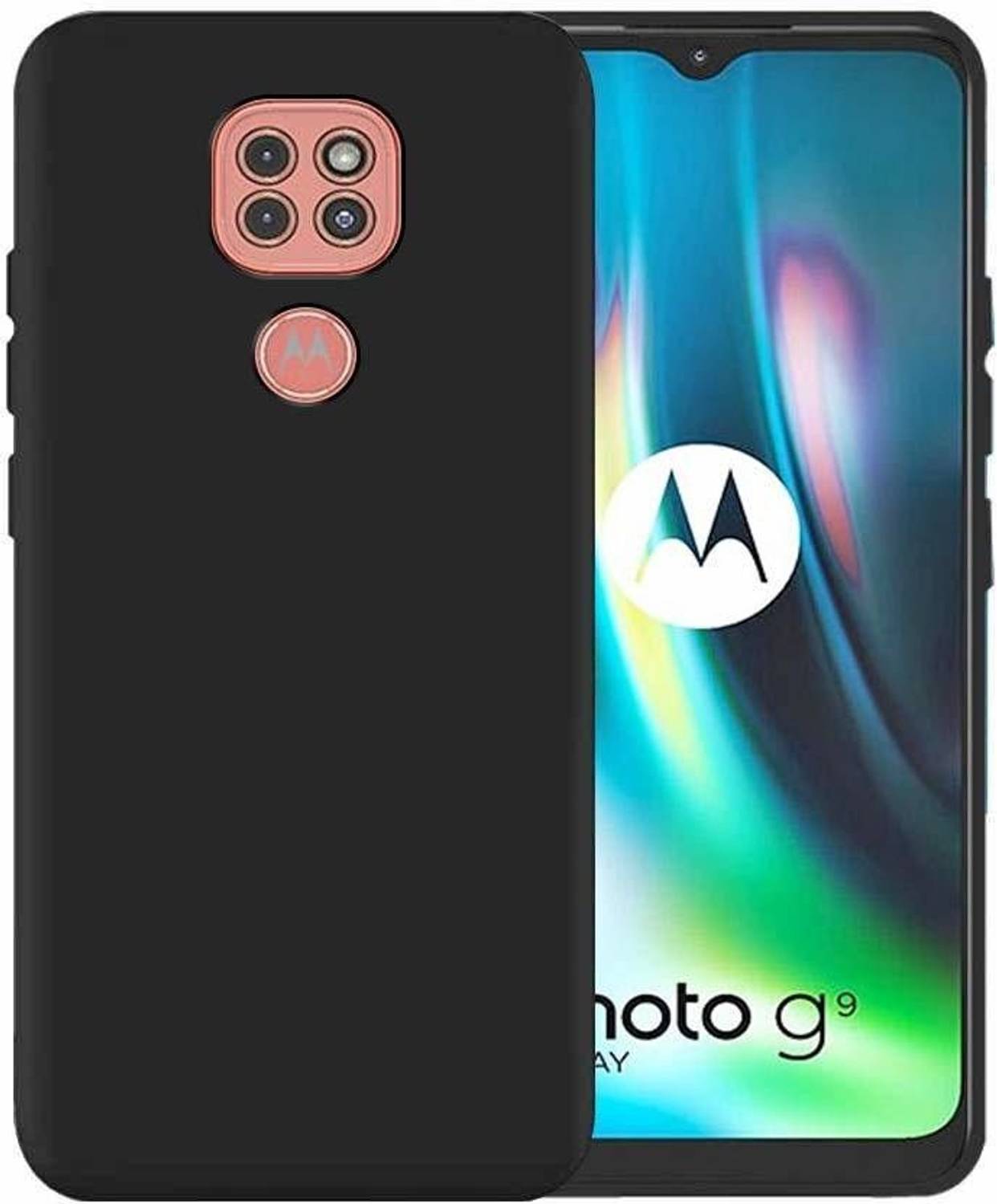 Runicha Moto G9 Rubber Back Cover - Image 1