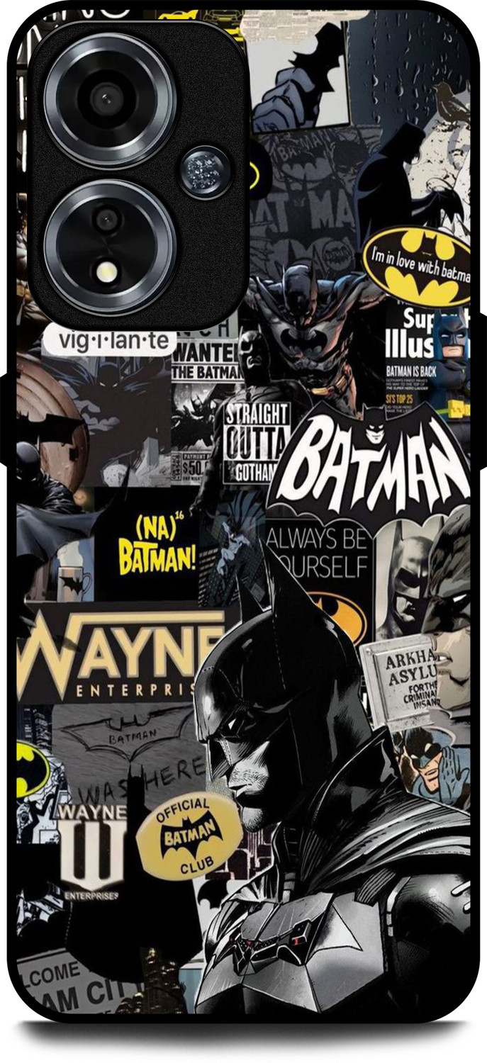 Image of ThePrintlink Back Cover for OPPO A59 5G (JOKER, DARK KNIGHT, BATMAN, DC COMIC, JOKER FACE)
