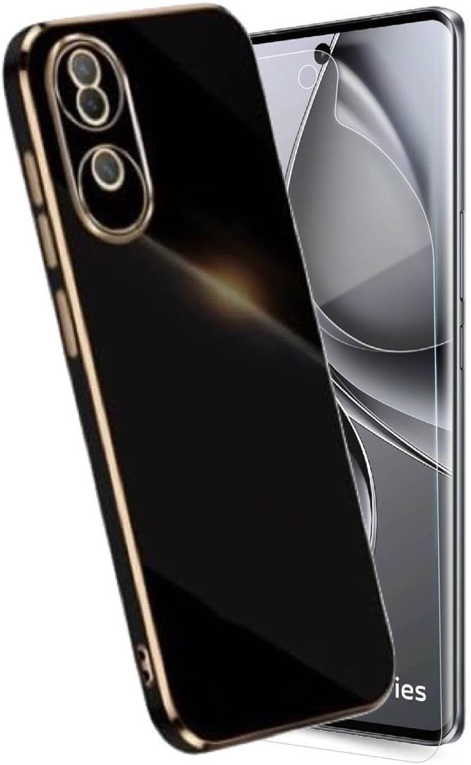 A3sprime Back Cover for vivo V40e 5G with 1 Piece Edge to Edge Full Coverage Unbreakable Screen Guard
