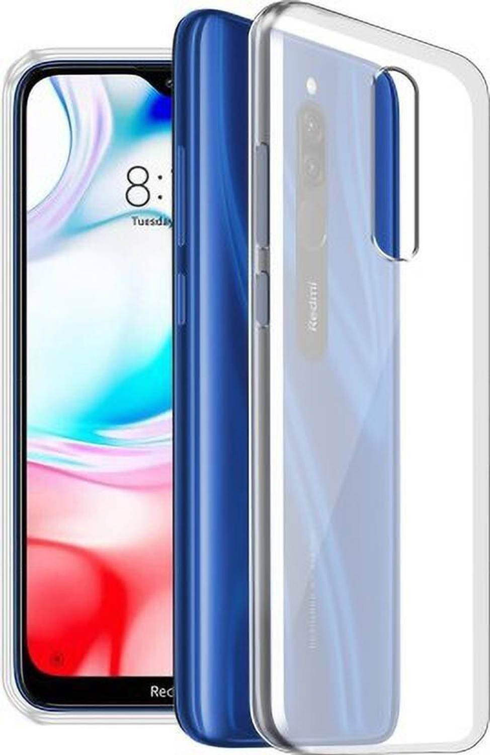 Aavatar Back Cover for MI Redmi 8, MZB8256IN, MZB9072IN/MZB07R7IN/MZB8254IN, M1908C3II|MZB8257IN|MZB07R9IN Cover