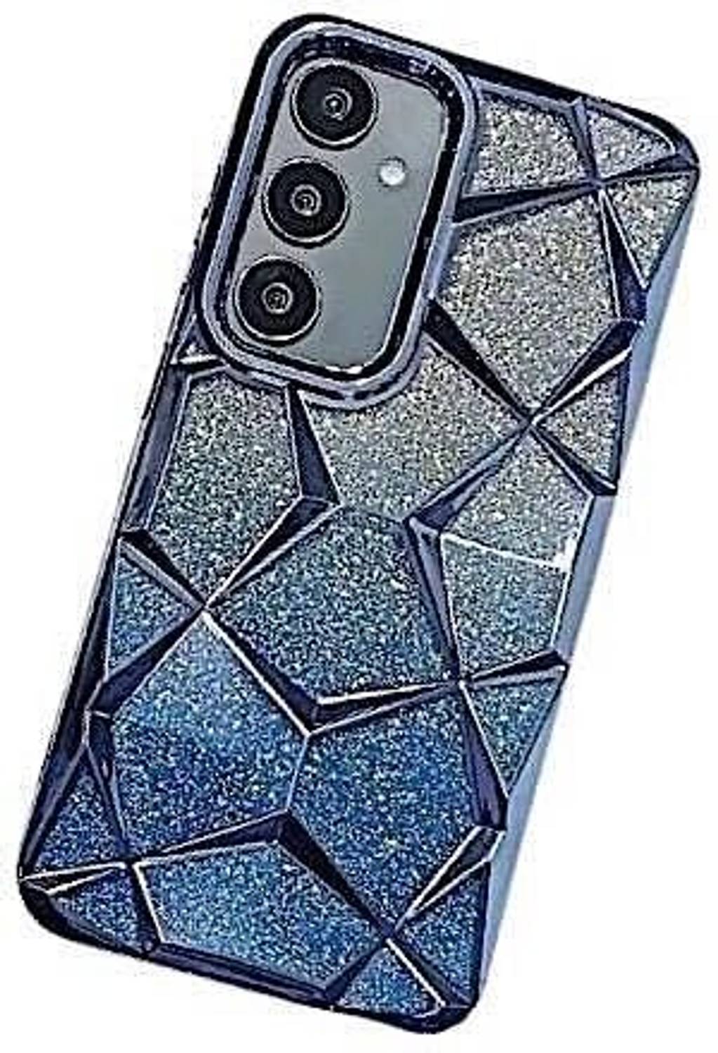 A3sprime Back Cover for Samsung Galaxy S23 FE 5G |Soft TPU Fancy Stylish Design Shiny Bling Diamond Case|
