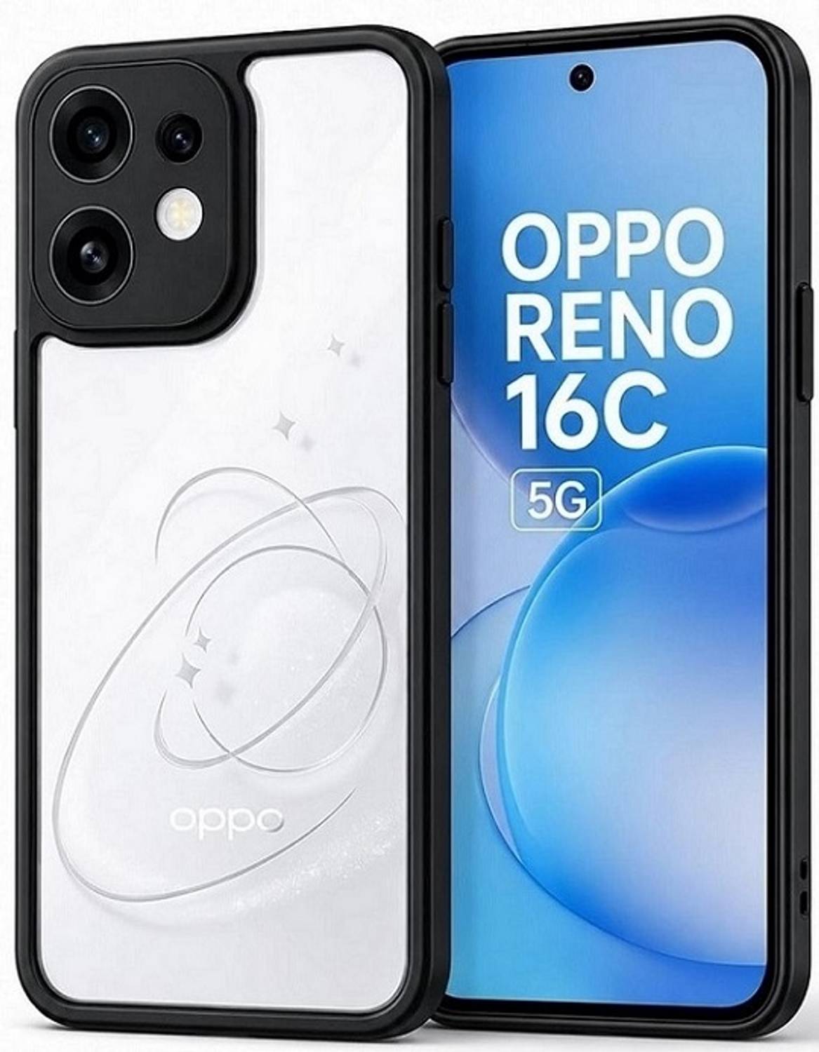 AKSHUD Back Cover for OPPO Reno16c 5G [BUTFLY]