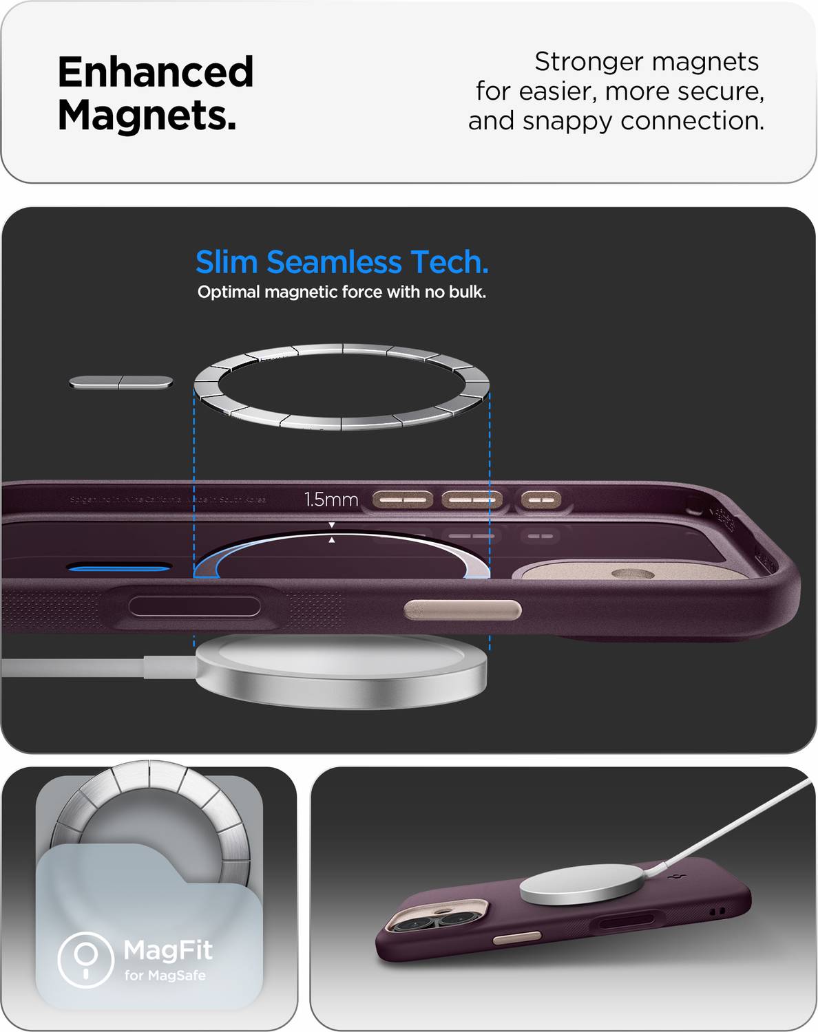 Spigen Nano Pop MagFit Back Cover for iPhone 17 Red - Image 2