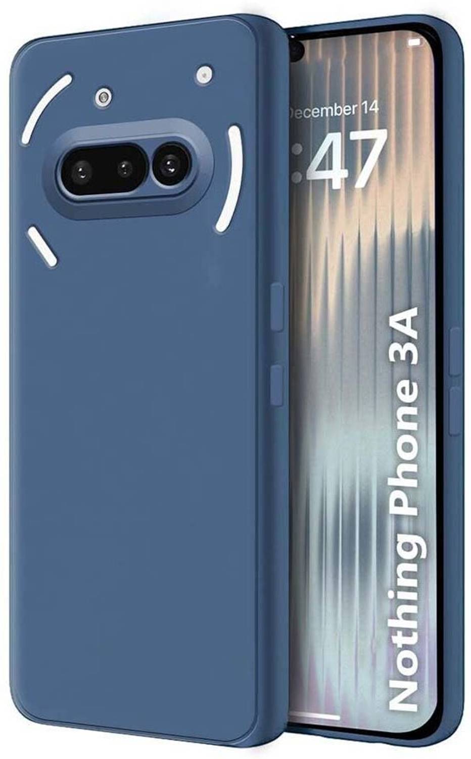 Bodoma Back Cover for Nothing Phone 3A 5G blue