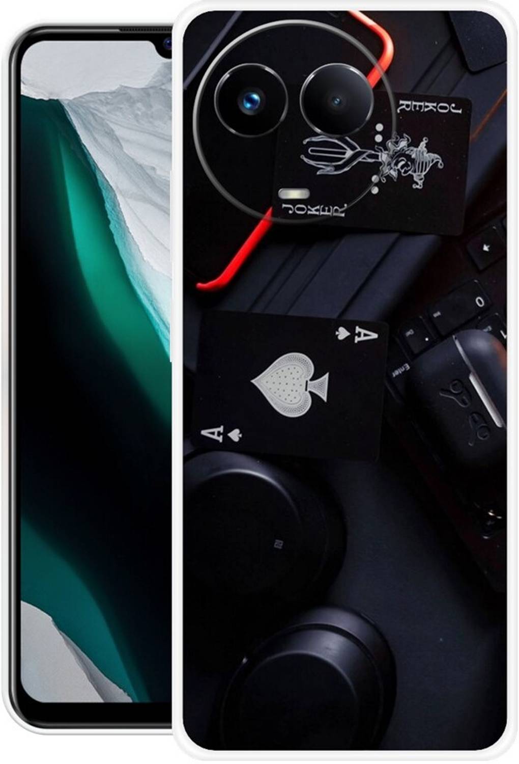 GRAFIQE Back Cover for Realme 11x 5G MOBILE, LAPTOP, EARBUDS, HEADPHONE