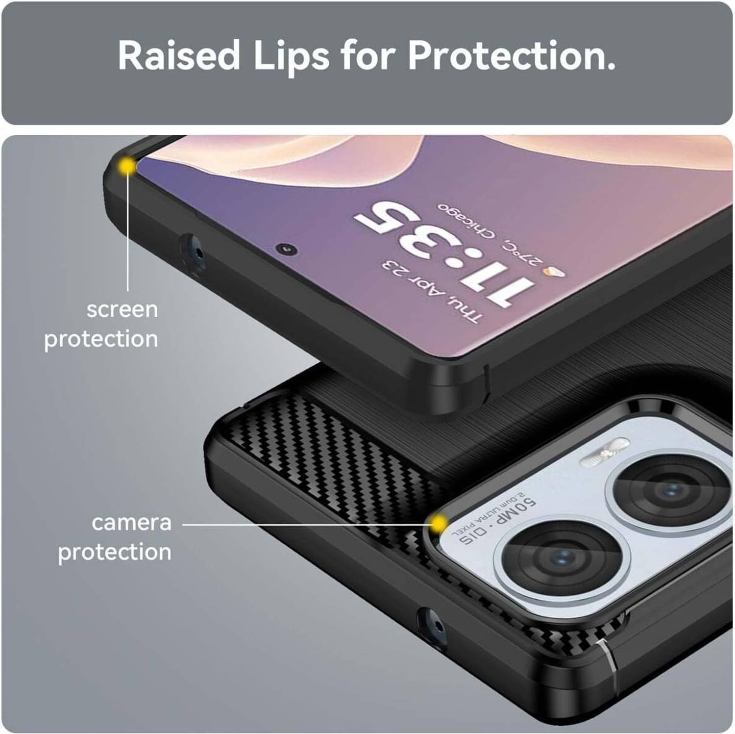 Lustree Back Cover for Motorola Moto G96 5G - Image 3