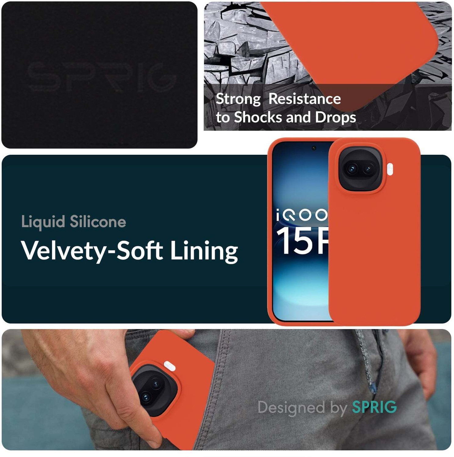 Image of Sprig Back Cover for IQOO 15R 5G, iQOO 15R