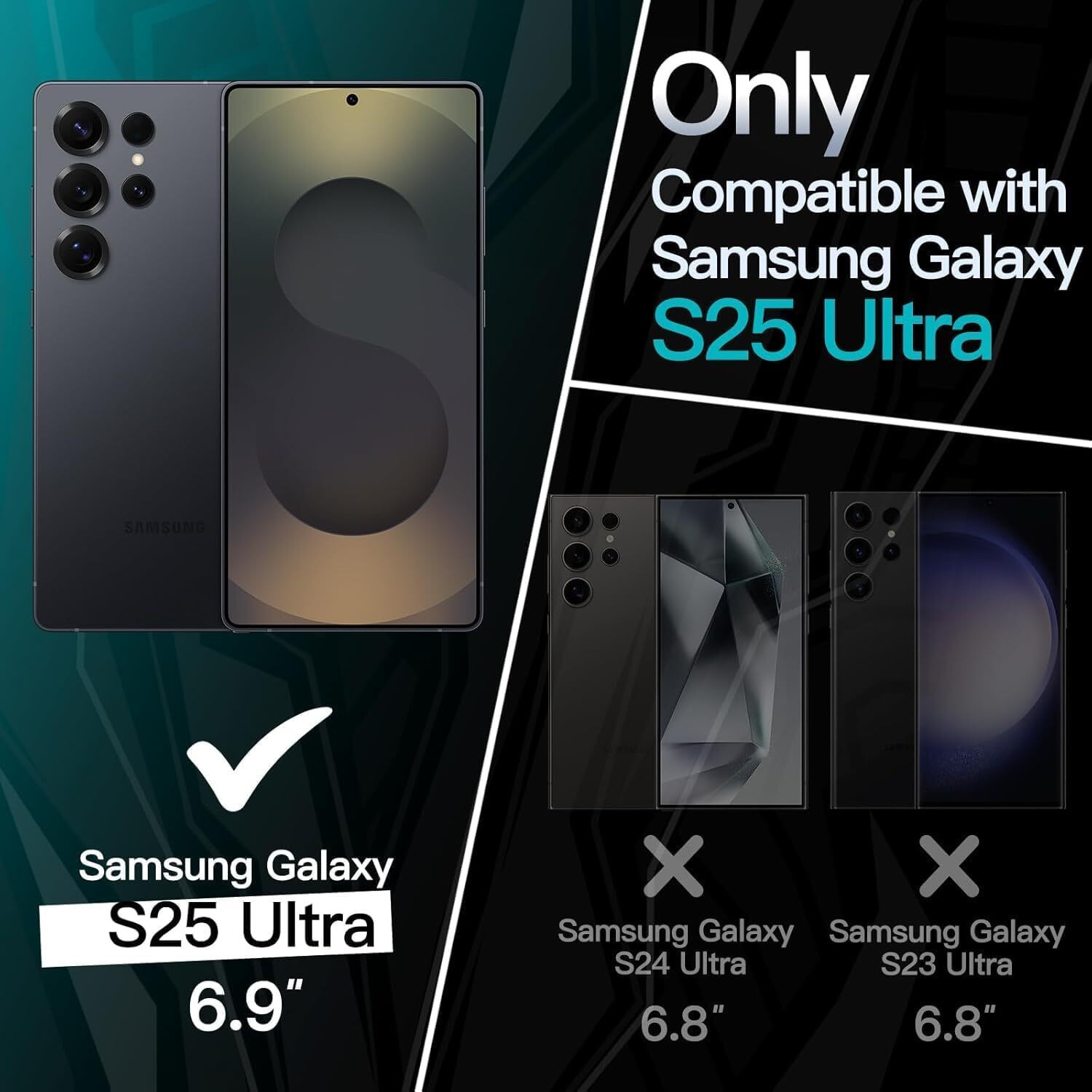 Image of AIBEX Back Cover for Samsung Galaxy S25 Ultra 5G