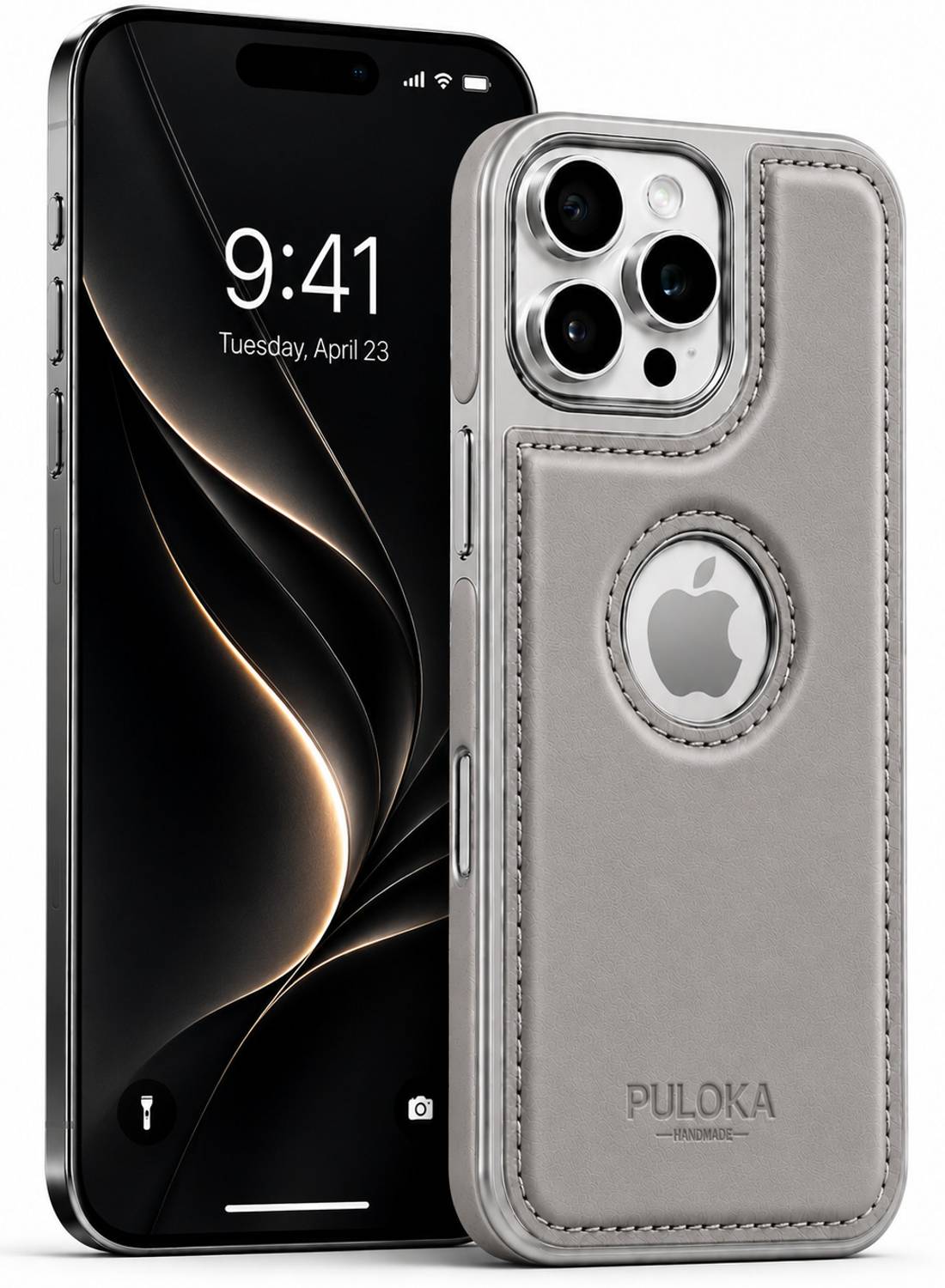ABTLECOM iPhone 16 Pro Max 5G Back Cover Gray - Image 1