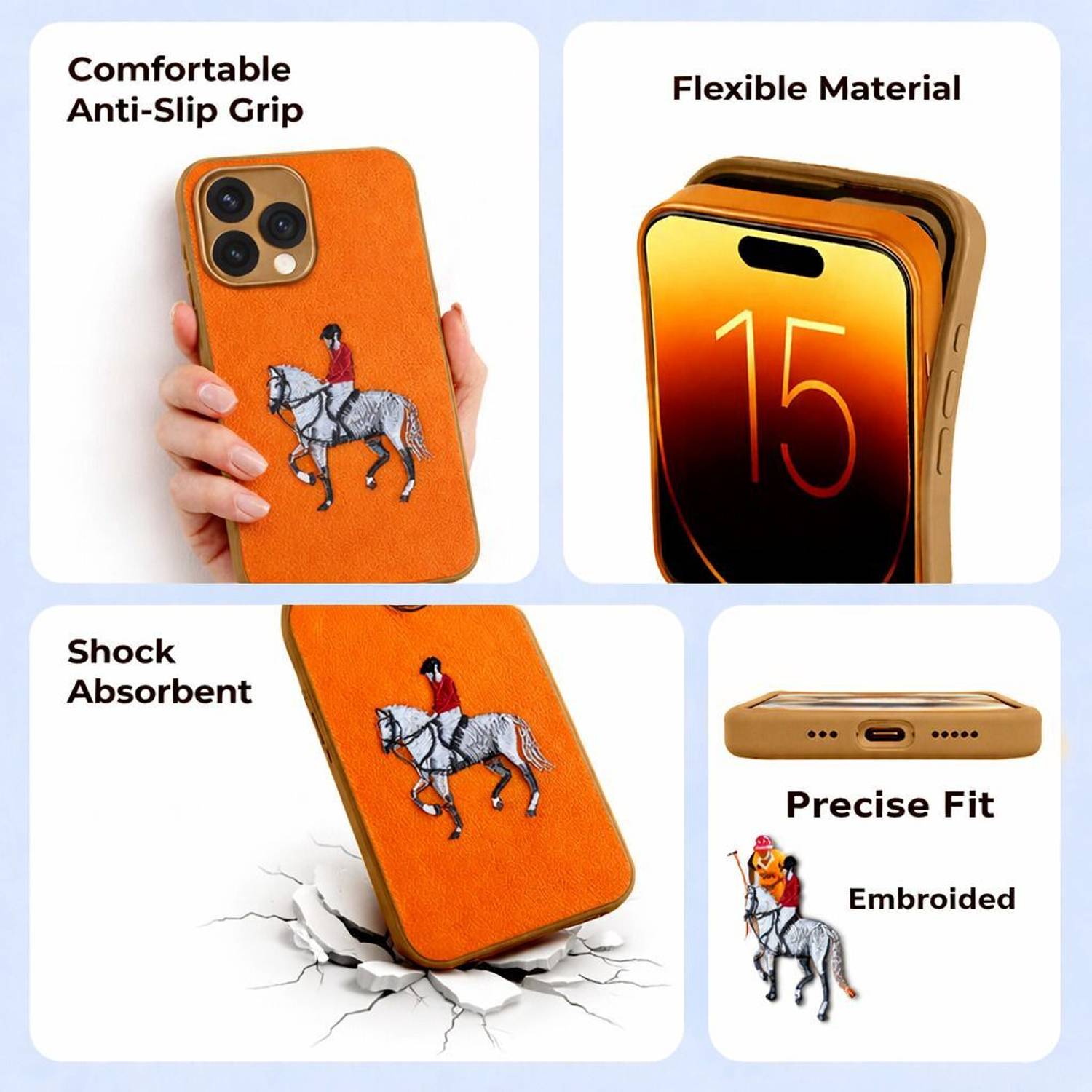 Flipkart SmartBuy Back Cover for vivo Y400 Pro 5G Orange - Image 5