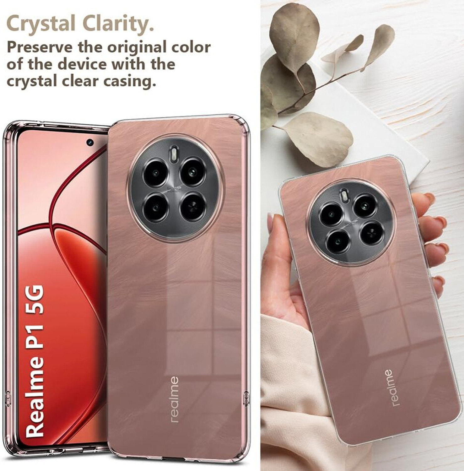 Image of Hamz Back Cover for realme P1 5G