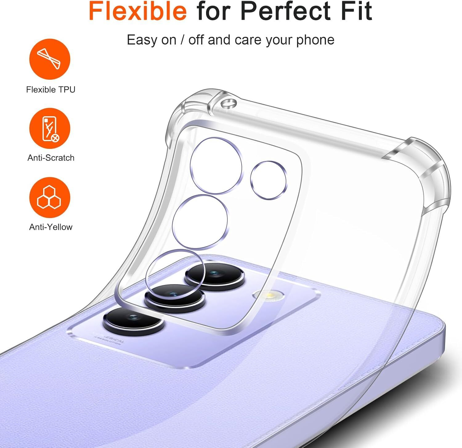 Image of CLOVYR Back Cover for vivo T3 5G