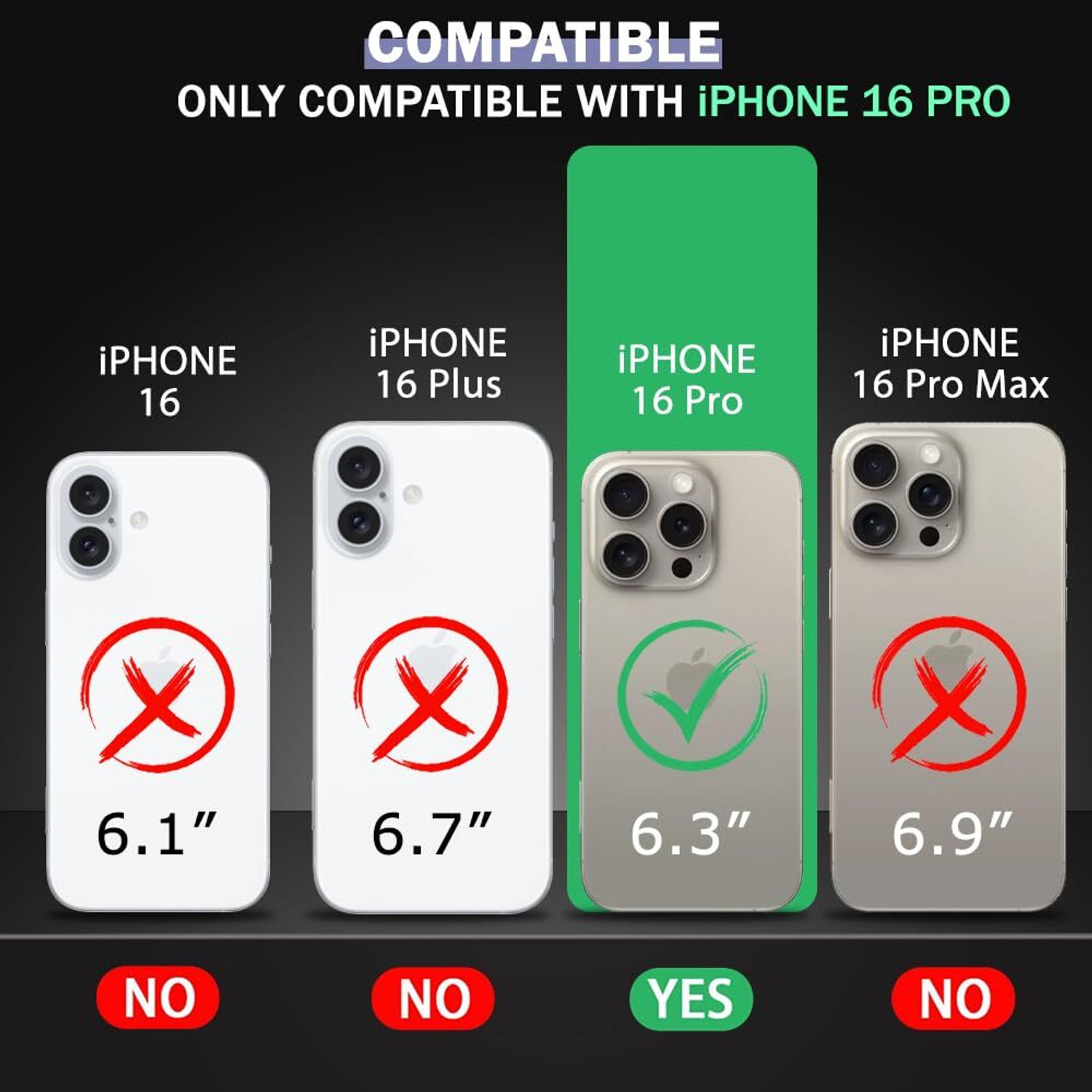 Image of LuxuryKase Back Cover for iPhone 16 Pro (Khaki, Camera Bump Protector, Thermoplastic Polyurethane)