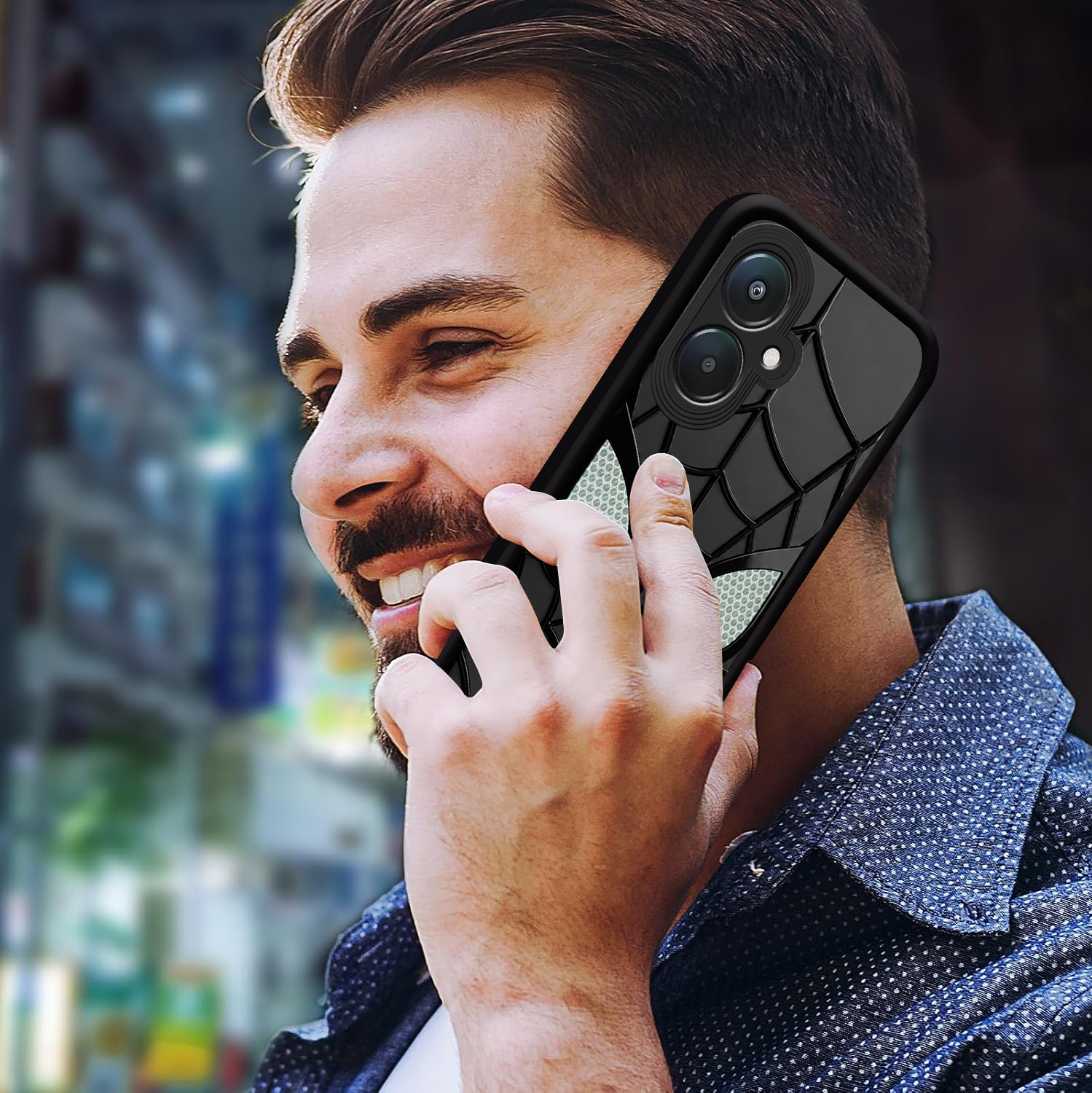 Image of SMARTPOCKET Back Cover for POCO M6 5G