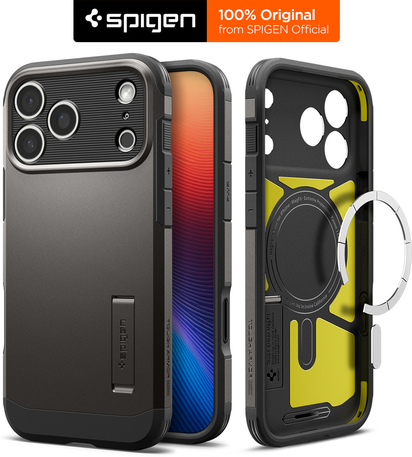 Image of Spigen Tough Armor T MagFit Back Cover for iPhone 17 Pro