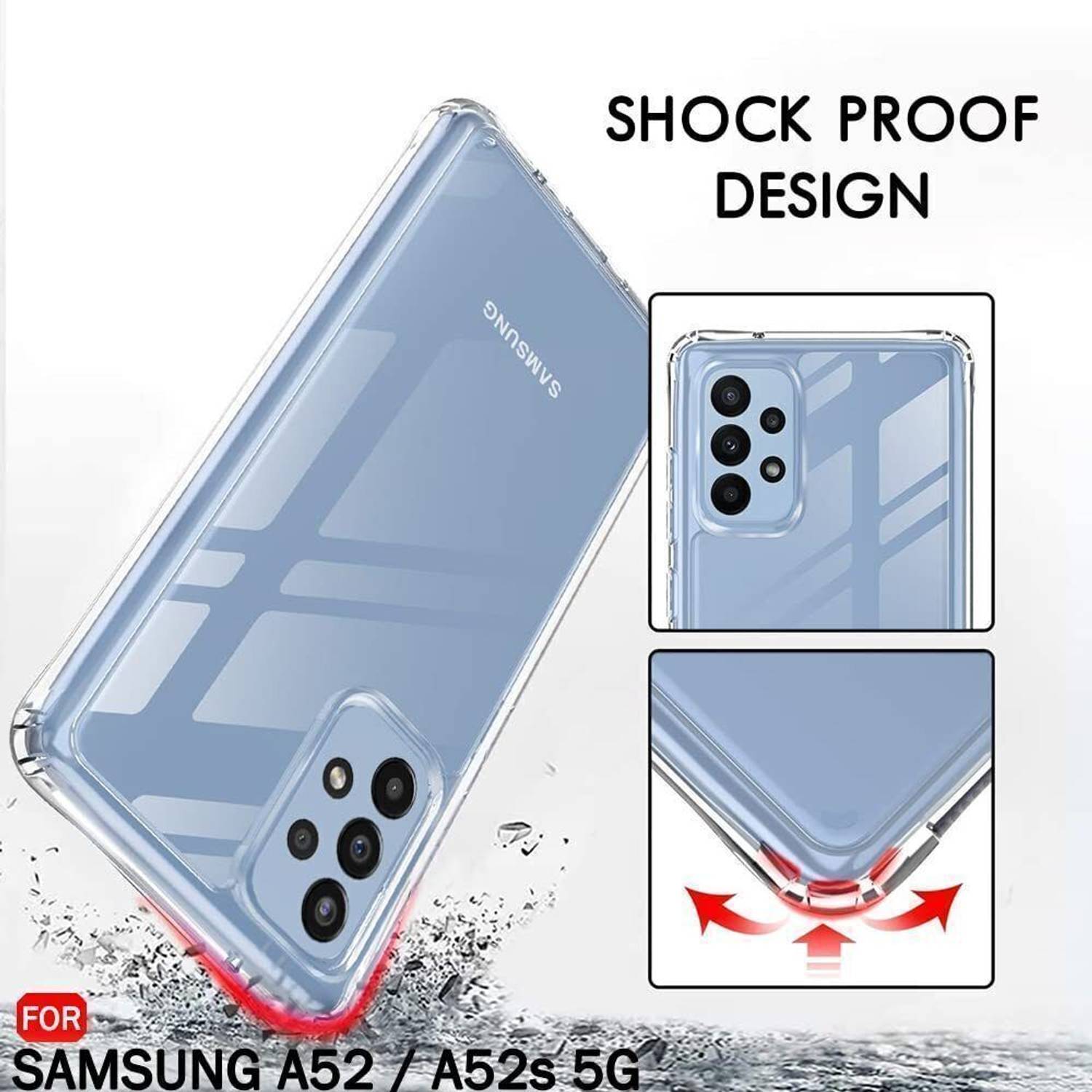 CASEHYP Back Cover for Samsung Galaxy A52s 5G - Image 3