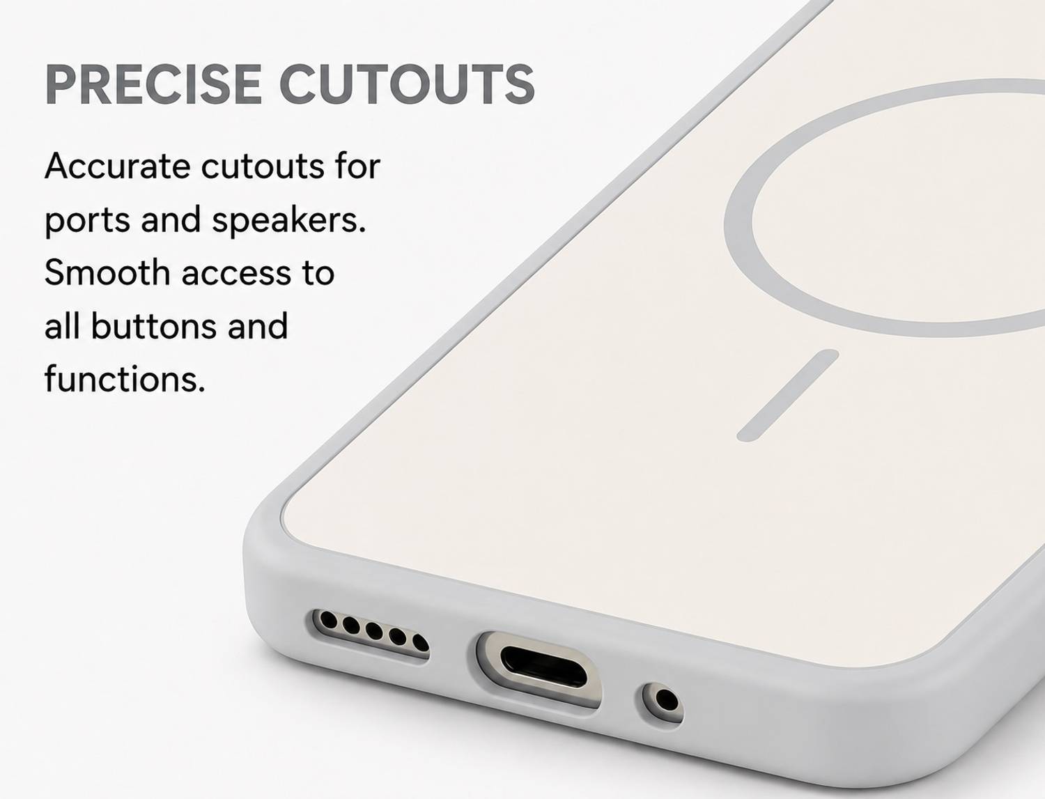 Aaghosh Vivo S1 Back Cover Gray - Image 4