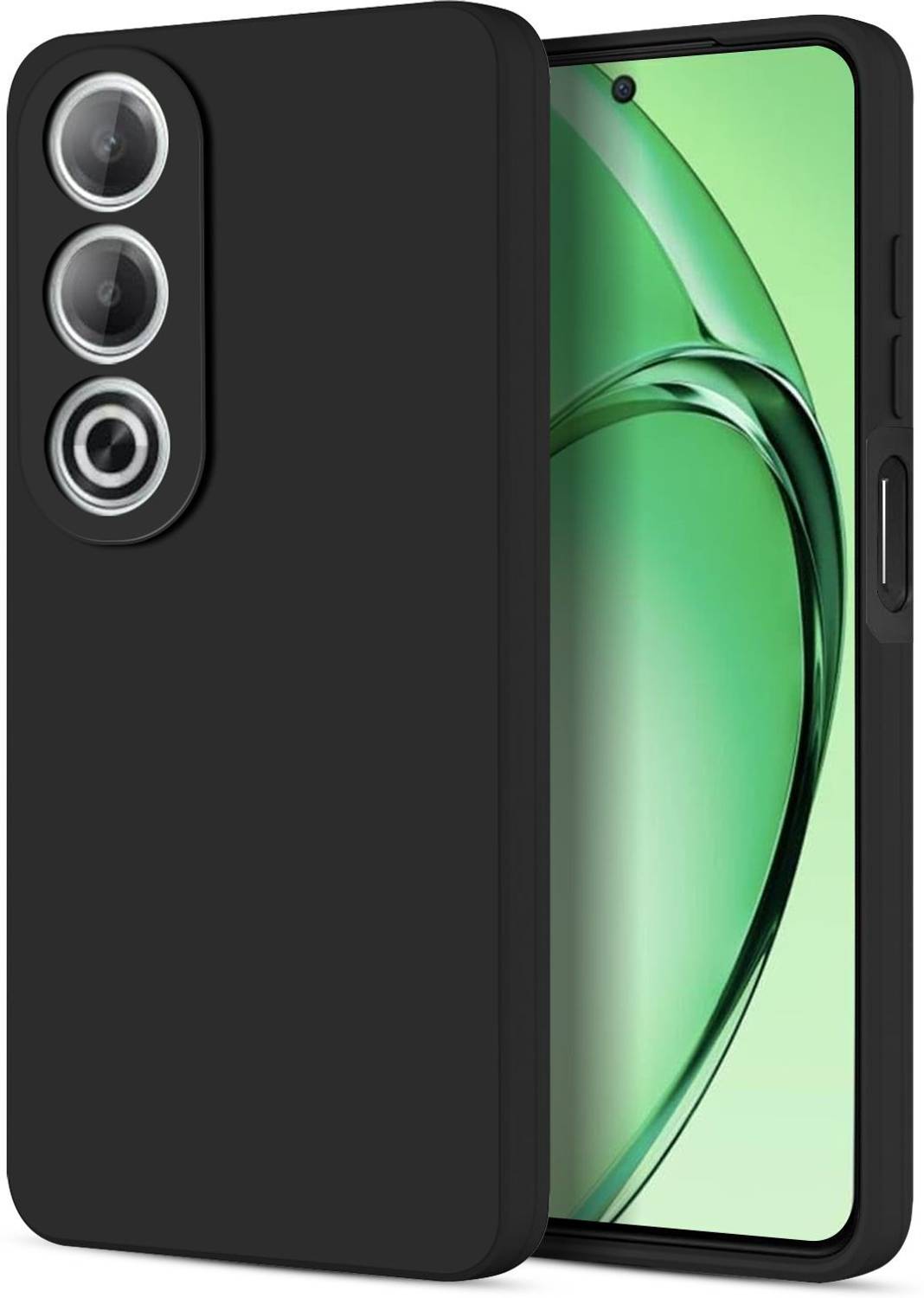 Ascensify Back Cover for Oppo K12X 5G Soft Silicone Shockproof, Flexible, Slim & Protective Case