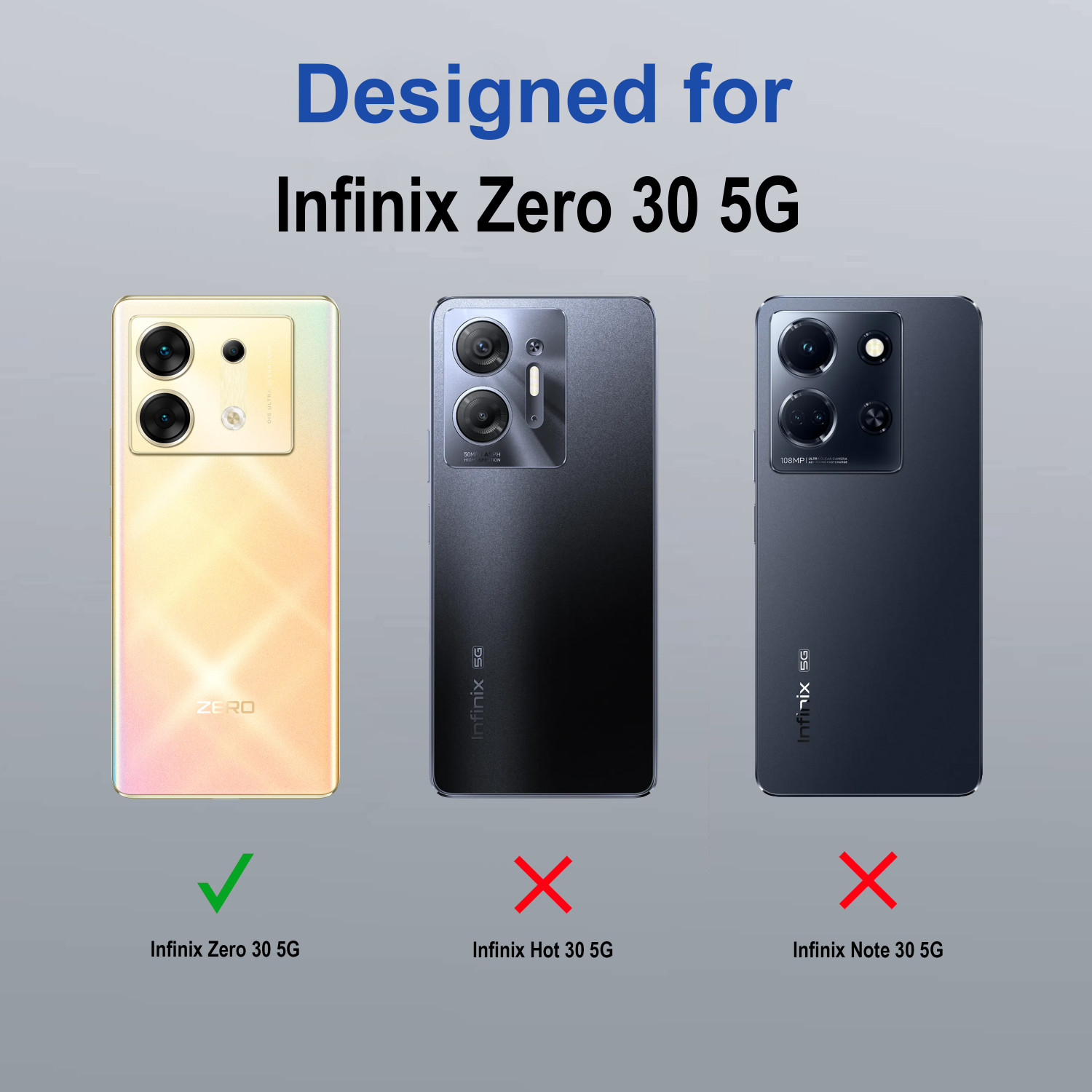 Image of GLOBAL NOMAD Back Cover for Infinix Zero 30 5G