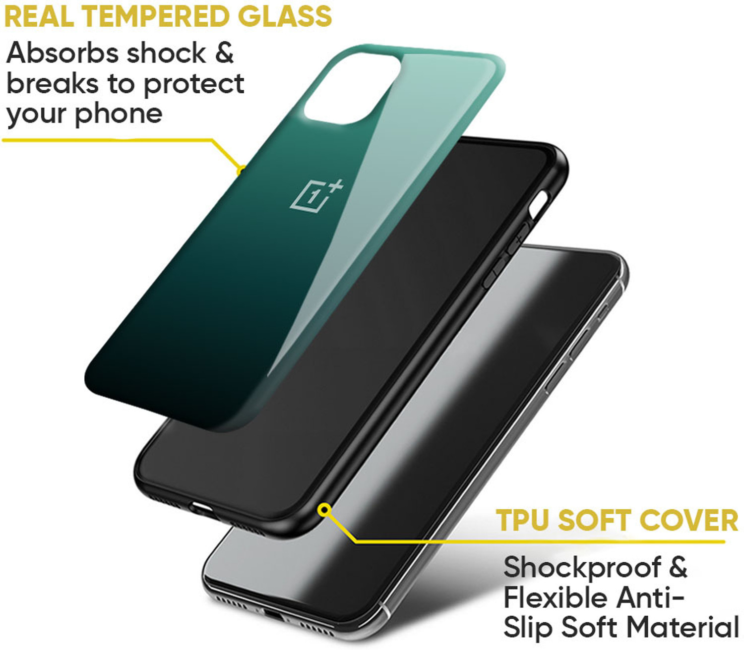 Image of Hocopoco Back Cover for OnePlus Nord CE 3 Lite 5G