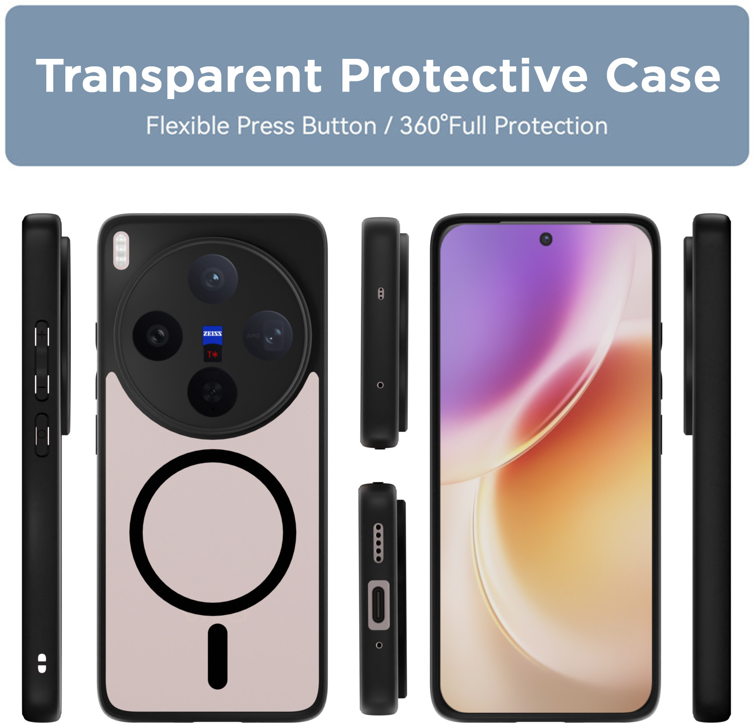 Image of Pikkme Back Cover for Vivo X300 5G