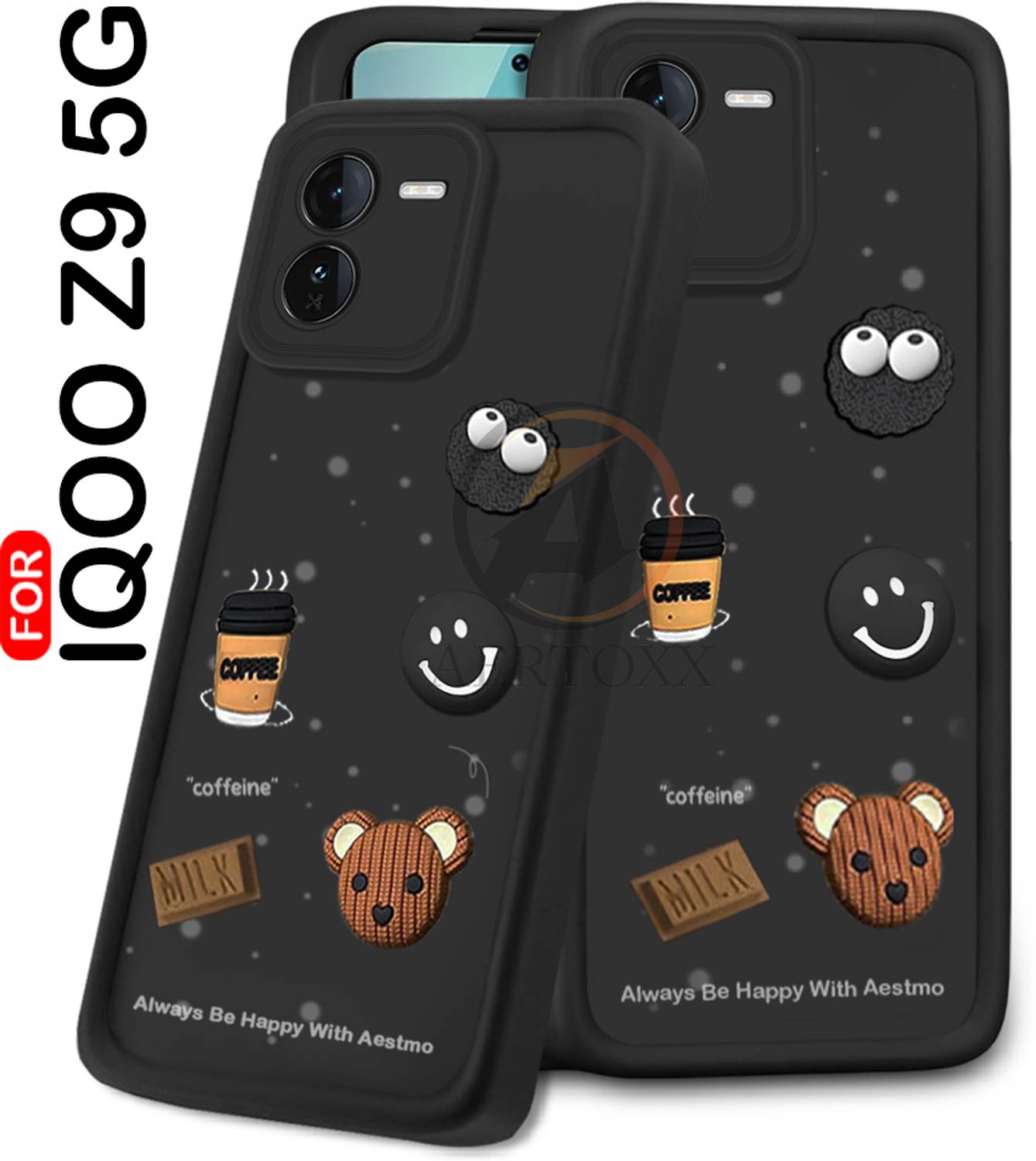 AERTOXX Back Cover for IQOO Z9 5G