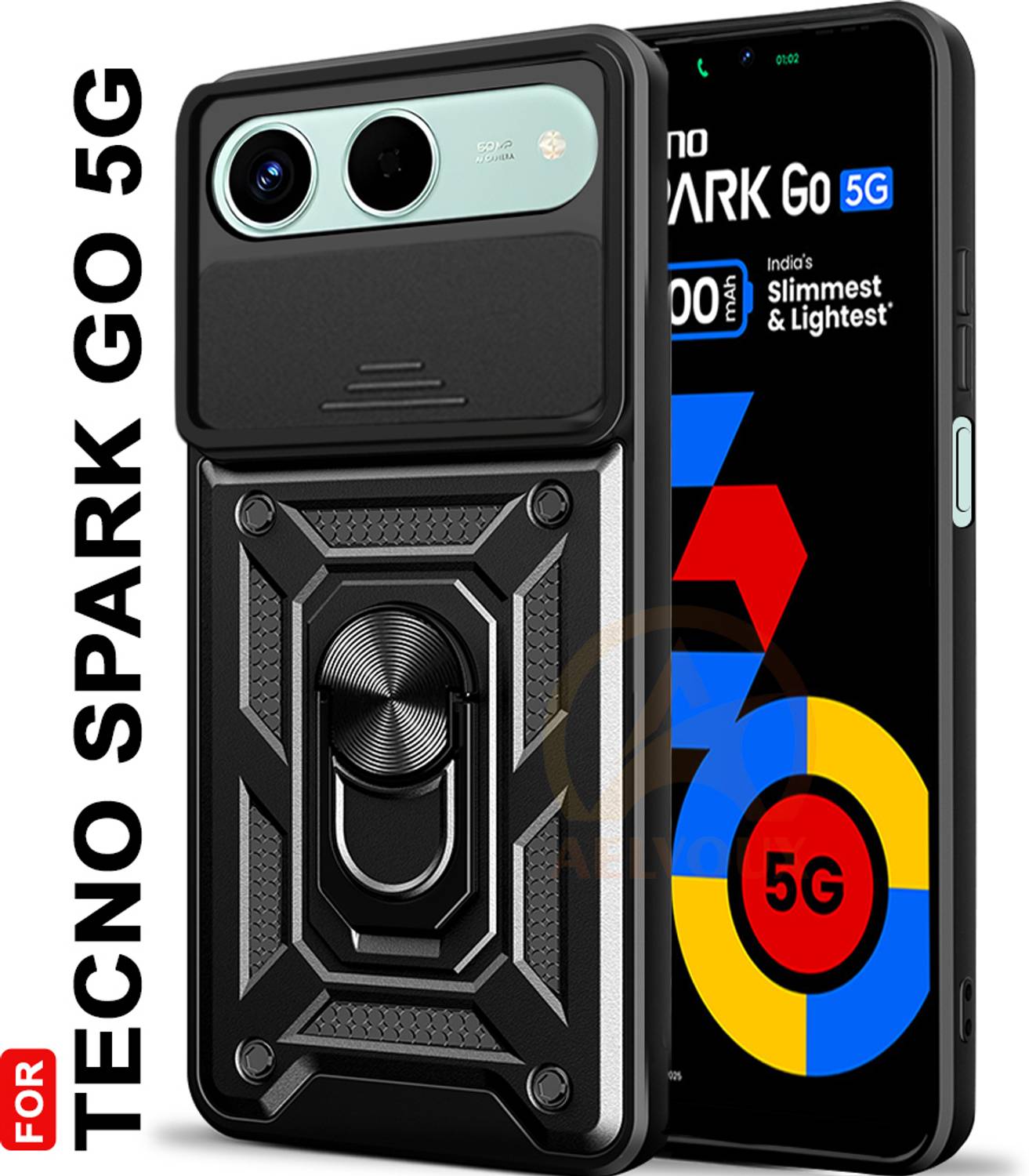 AERTOXX Back Cover for Tecno Spark GO 5G