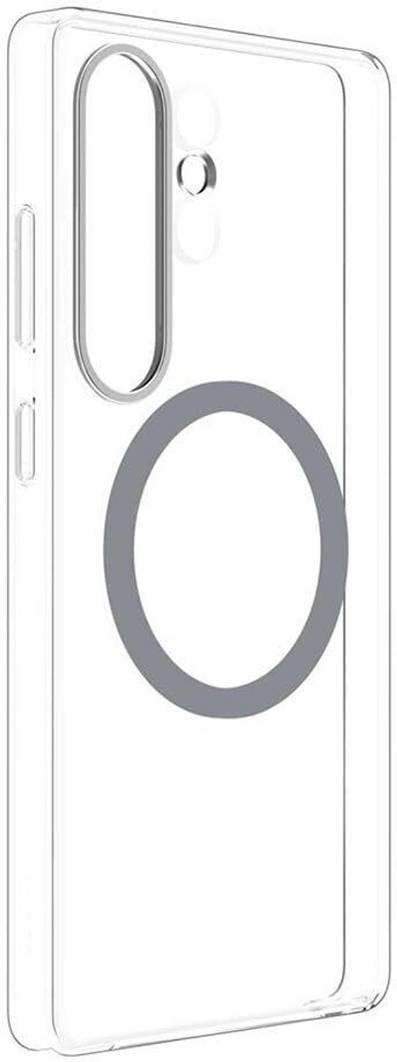 Image of Samsung Back Cover for Samsung Galaxy Official Magnet Clear Case for Galaxy S25 Ultra, Transparent (Transparent, Polycarbonate, Pack of: 1)