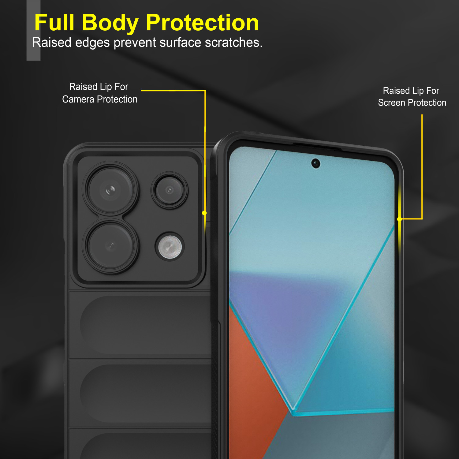 Image of GLOBAL NOMAD Back Cover for Poco X6 5G