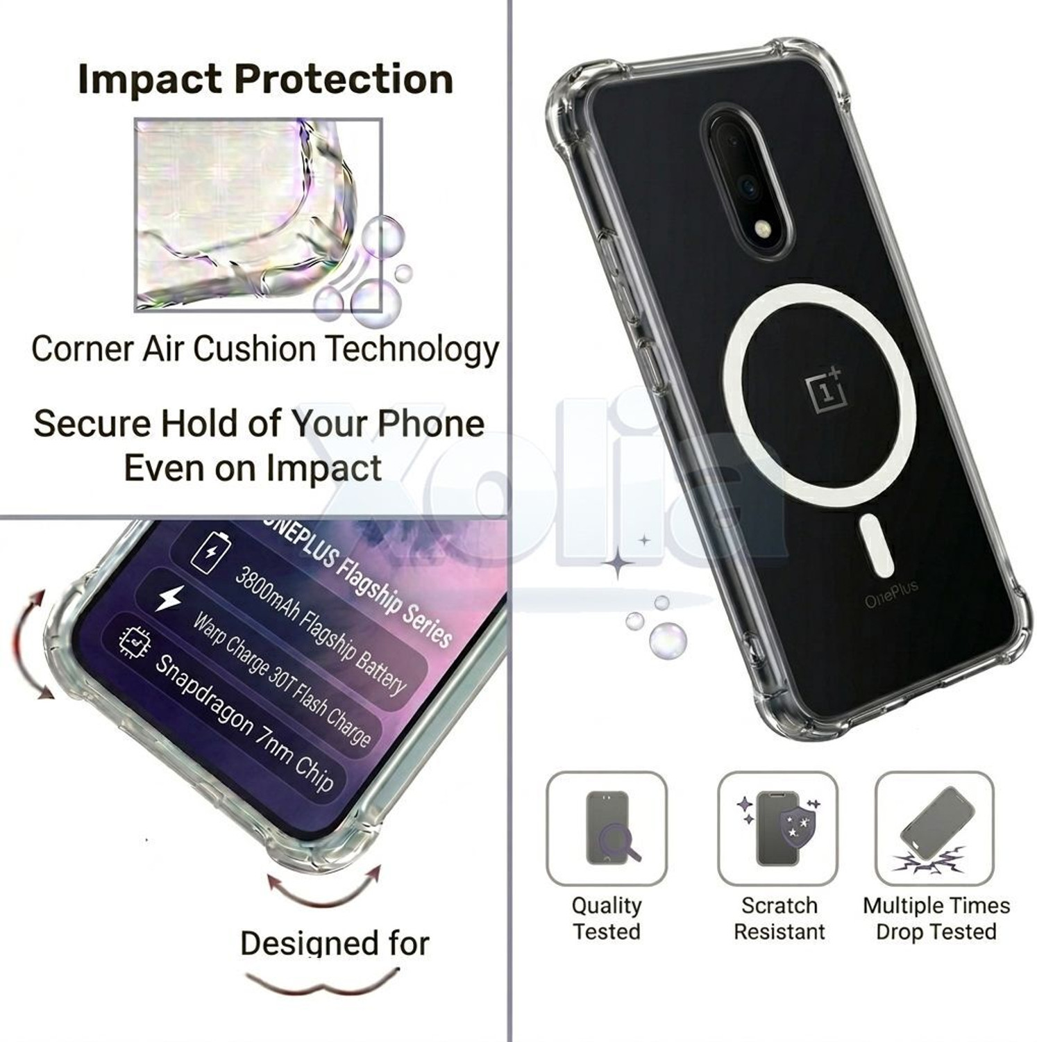 Image of Xolia Back Cover for OnePlus 7