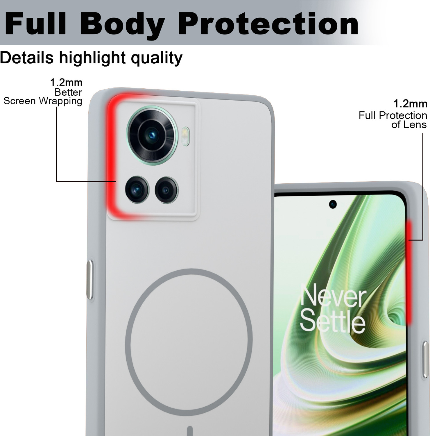 Image of KartV Back Cover for OnePlus 10R 5G