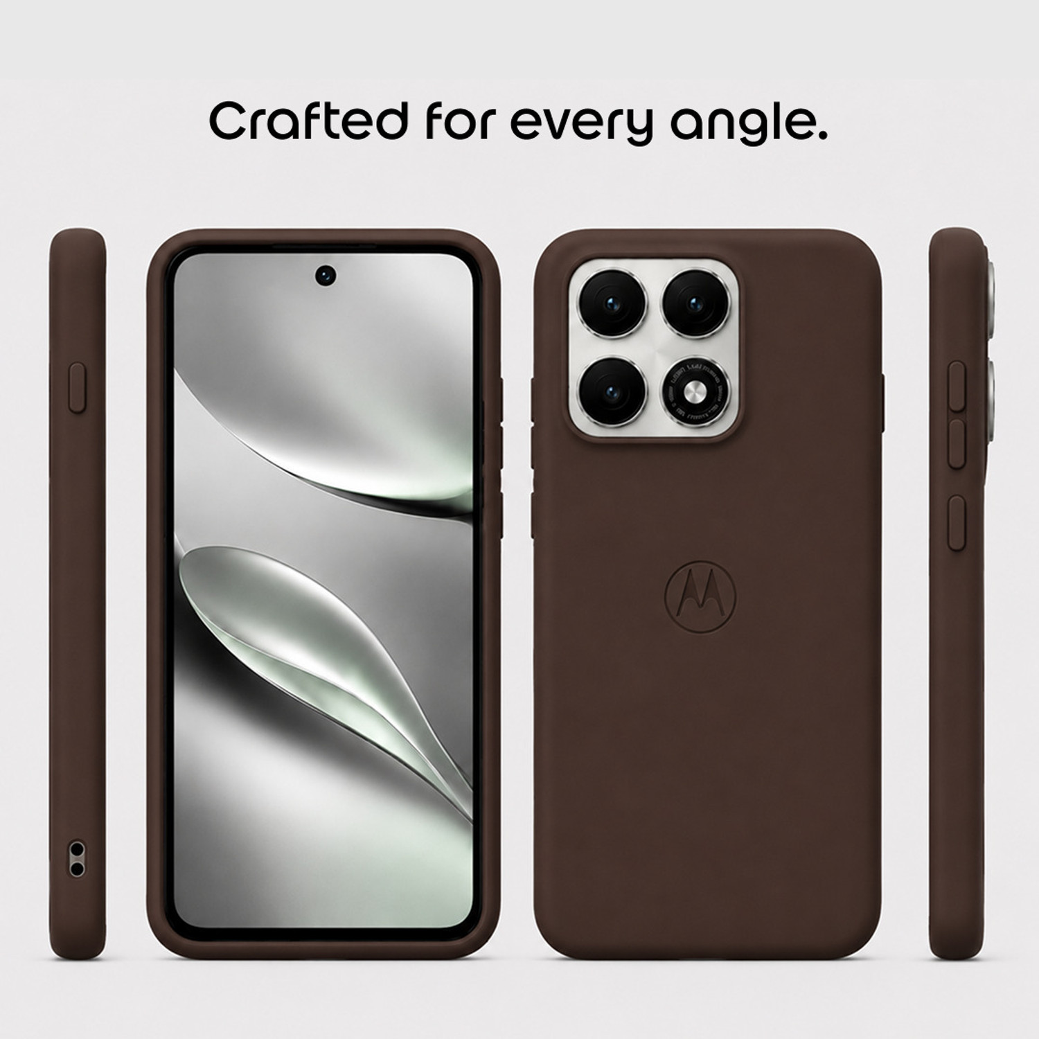 Image of MOTOROLA Back Cover for Moto Edge 70 Pro, Motorola Edge 70 Pro 5G (SoftMatte), Original Motorola Product