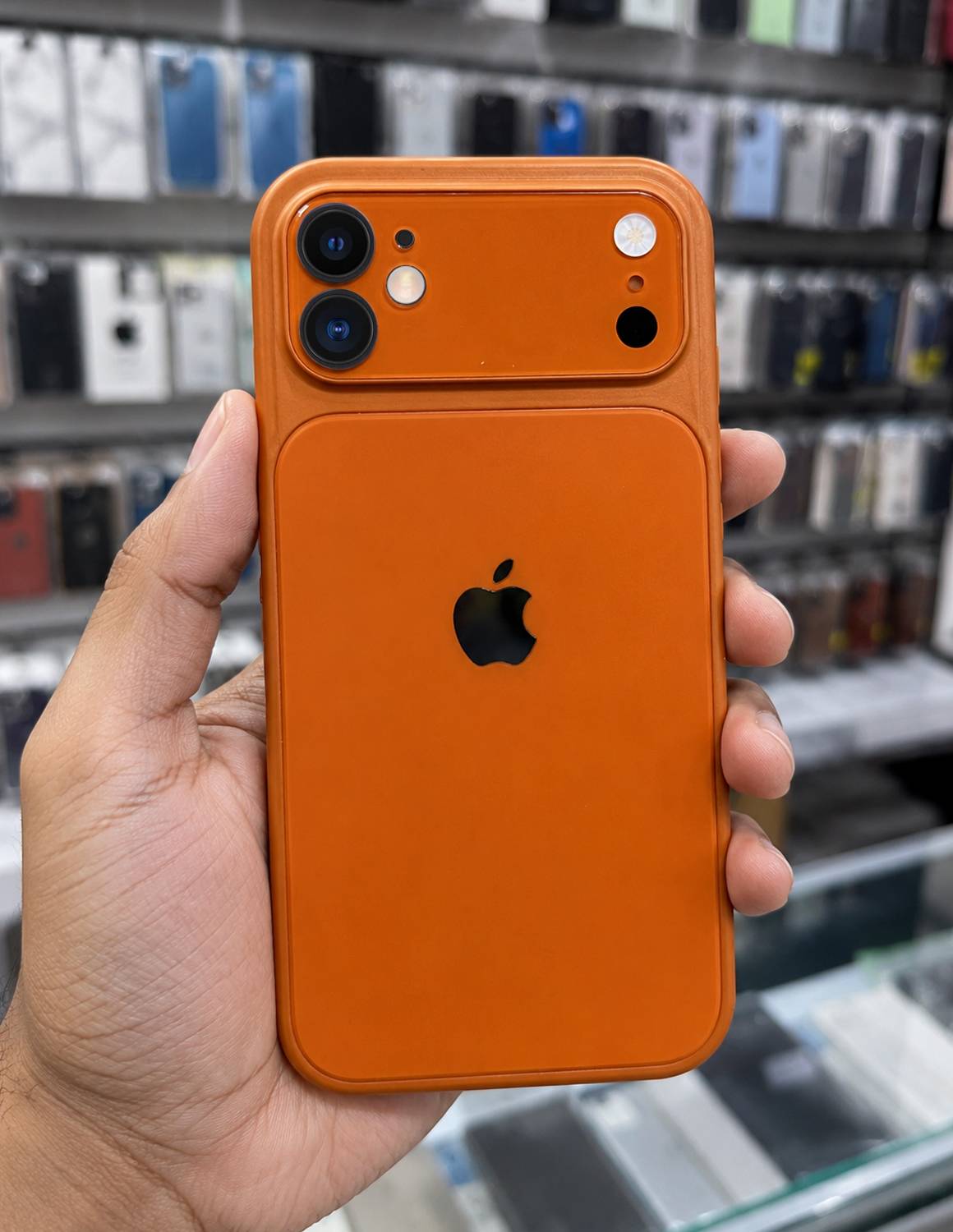 HANIRY Back Cover for iPhone 11 Orange - Image 1