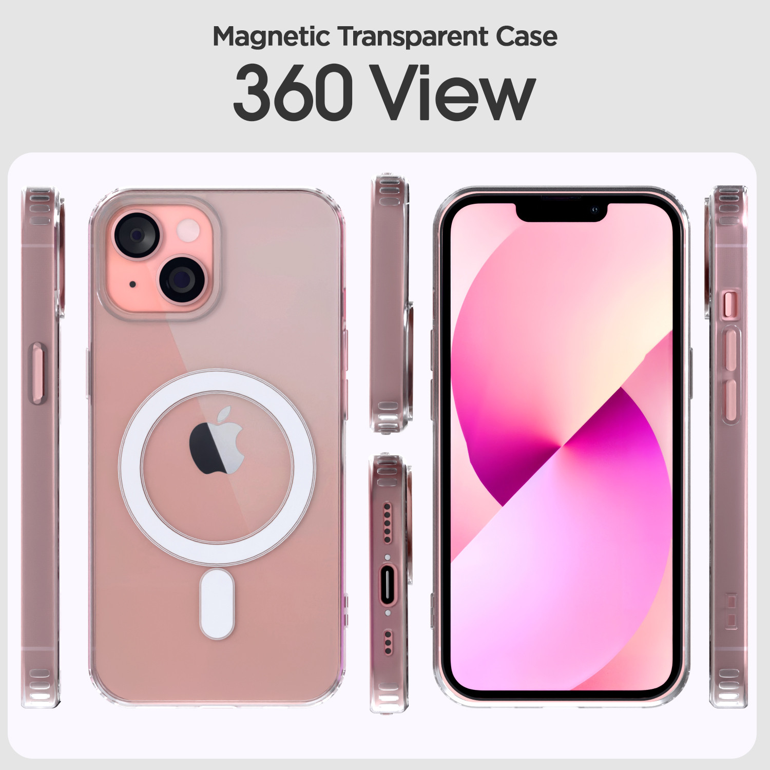 Image of Pikkme Back Cover for Apple iPhone 13