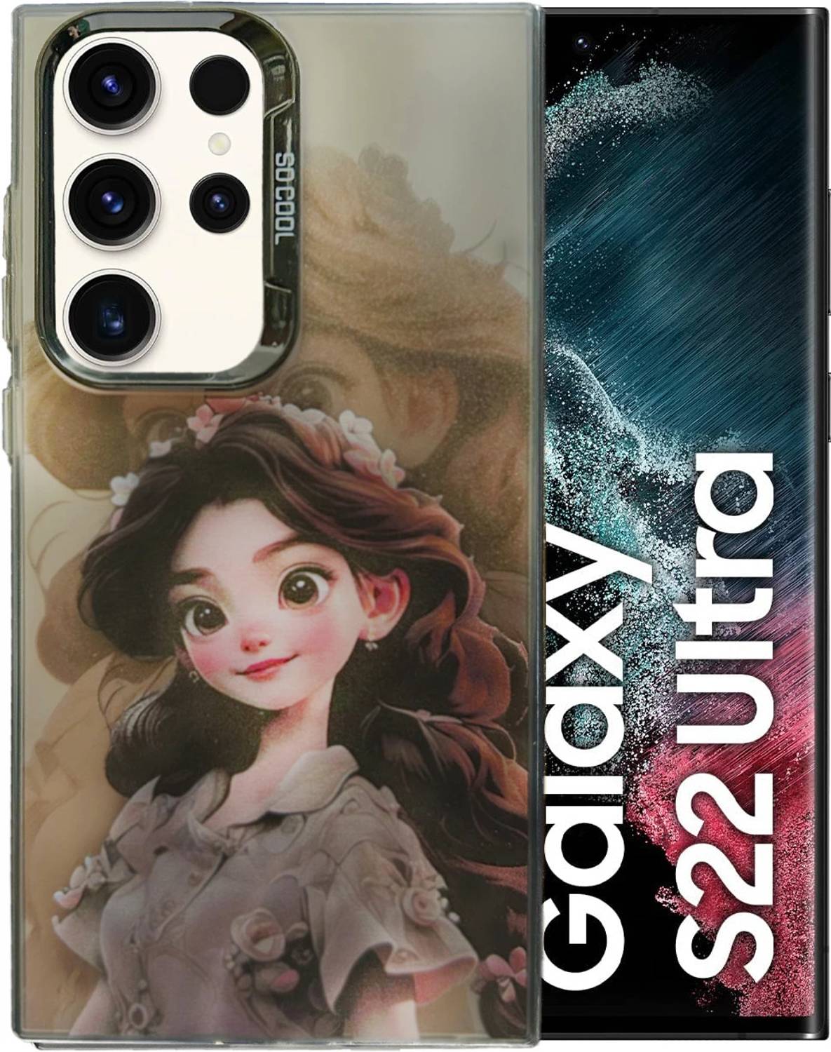 BLACK LOVIES Back Cover for Samsung Galaxy S22 Ultra, samsung s22 ultra